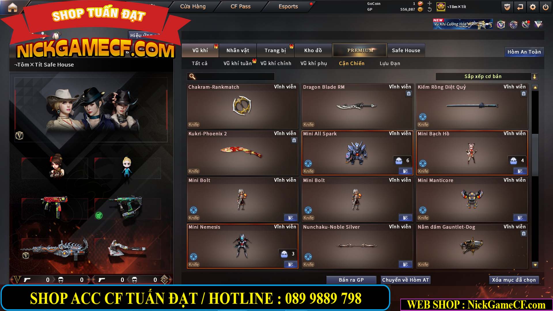 MÃ CF15246 - GIÁ : 5850K - FULL ZOM - 26 VIP - VIP6