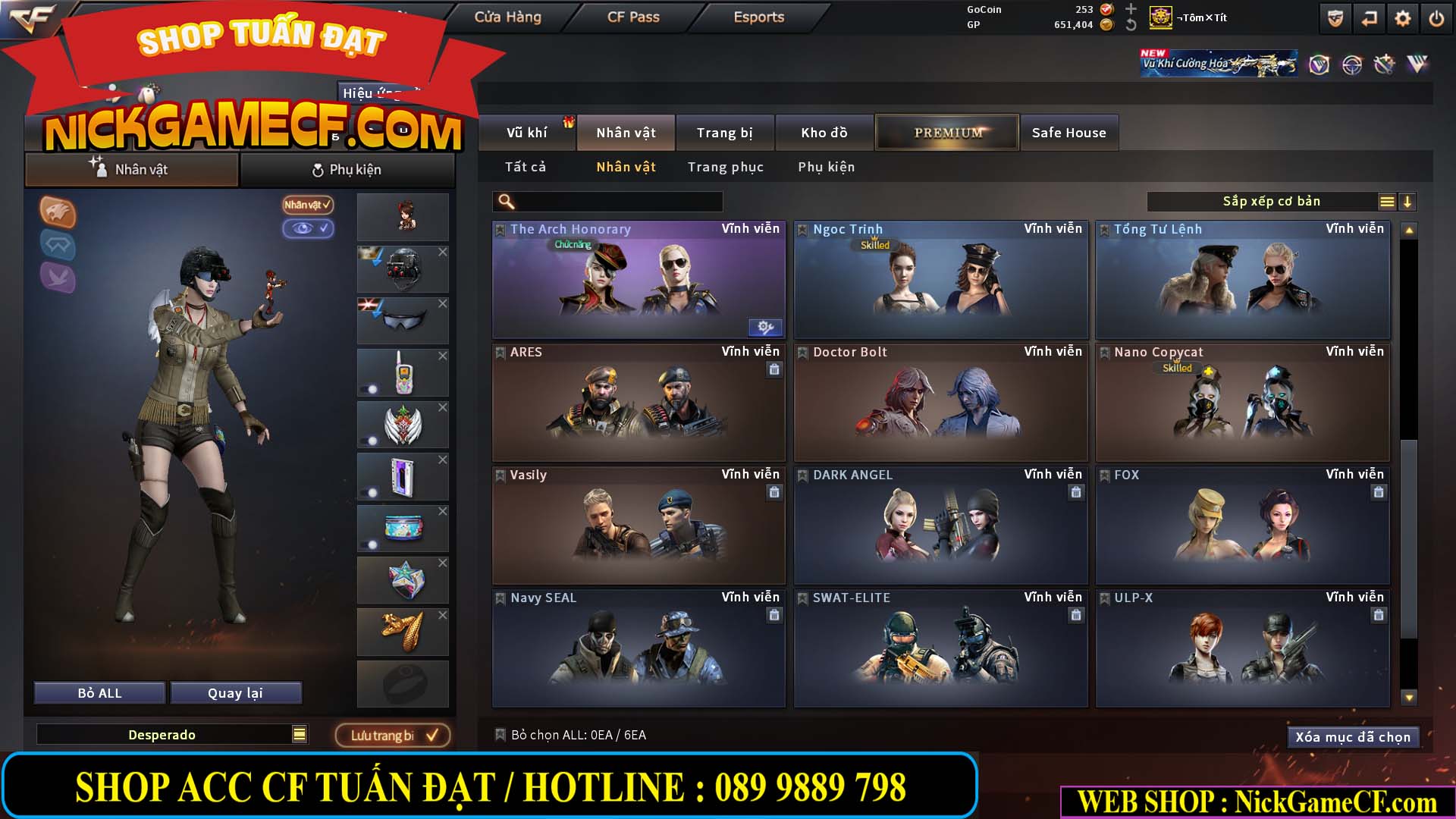 MÃ CF15246 - GIÁ : 5850K - FULL ZOM - 26 VIP - VIP6