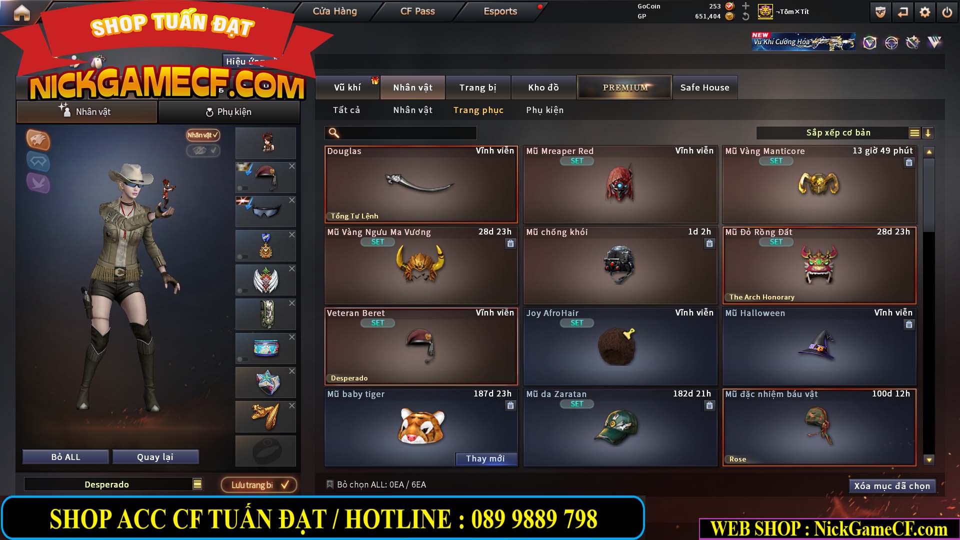 MÃ CF15246 - GIÁ : 5850K - FULL ZOM - 26 VIP - VIP6