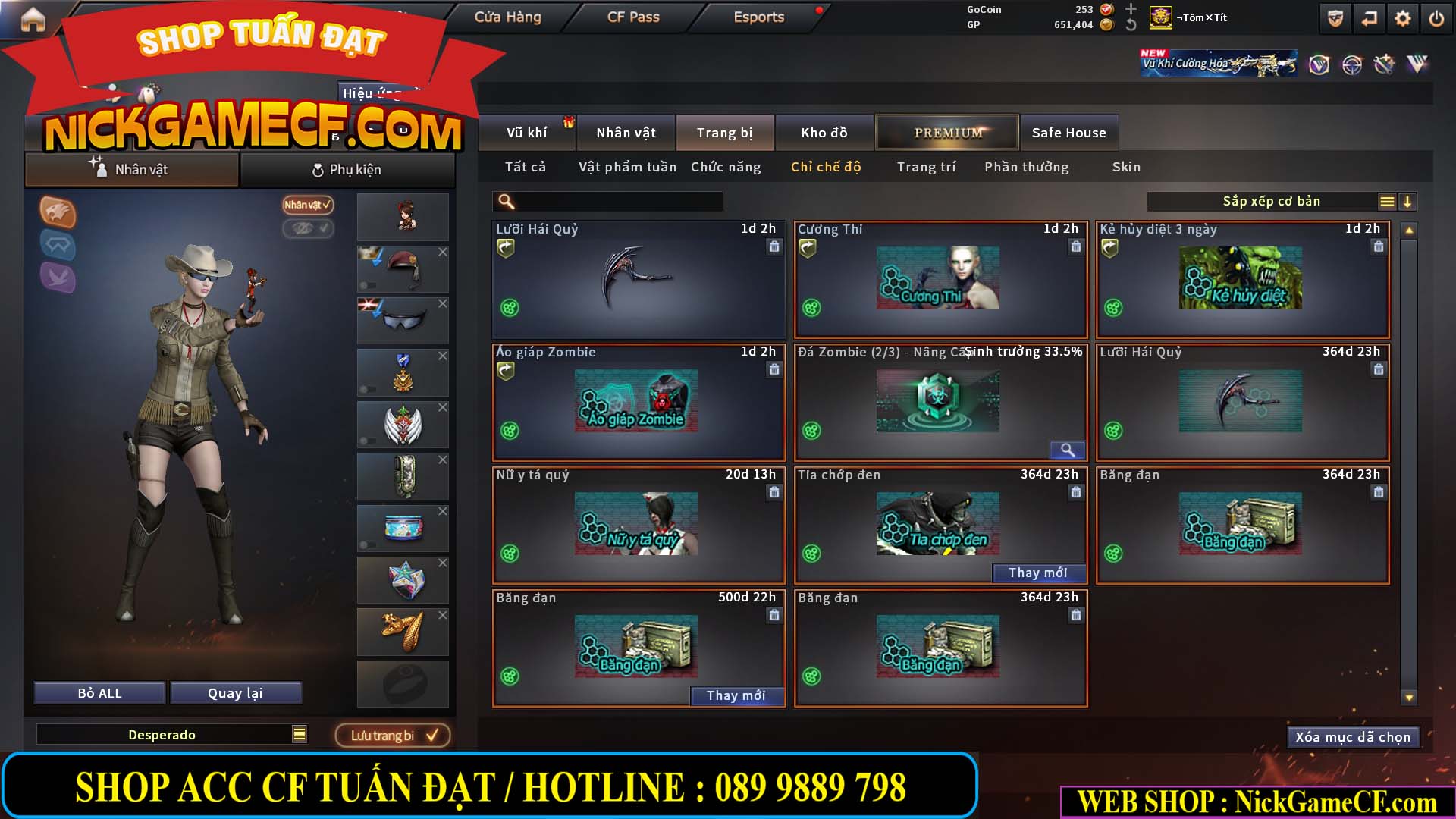 MÃ CF15246 - GIÁ : 5850K - FULL ZOM - 26 VIP - VIP6