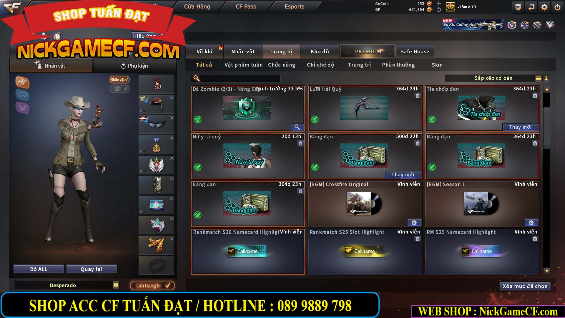 MÃ CF15246 - GIÁ : 5850K - FULL ZOM - 26 VIP - VIP6