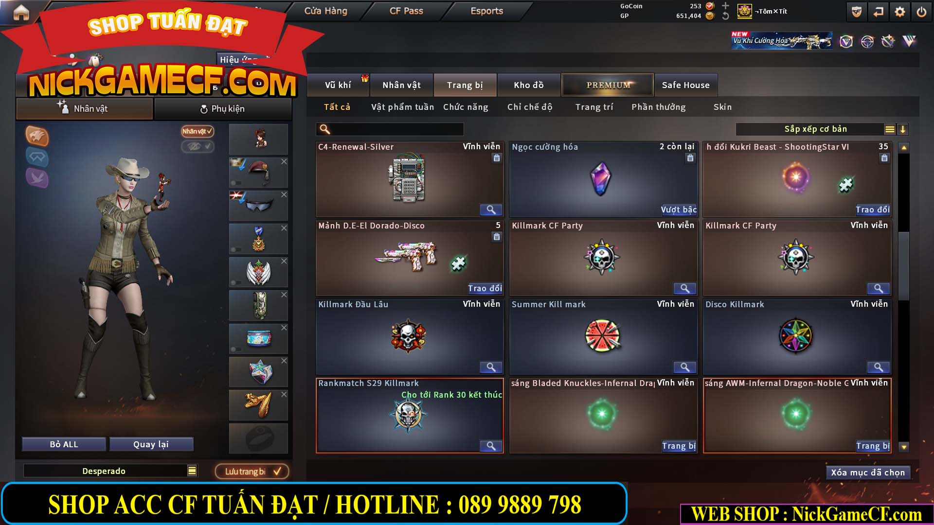 MÃ CF15246 - GIÁ : 5850K - FULL ZOM - 26 VIP - VIP6