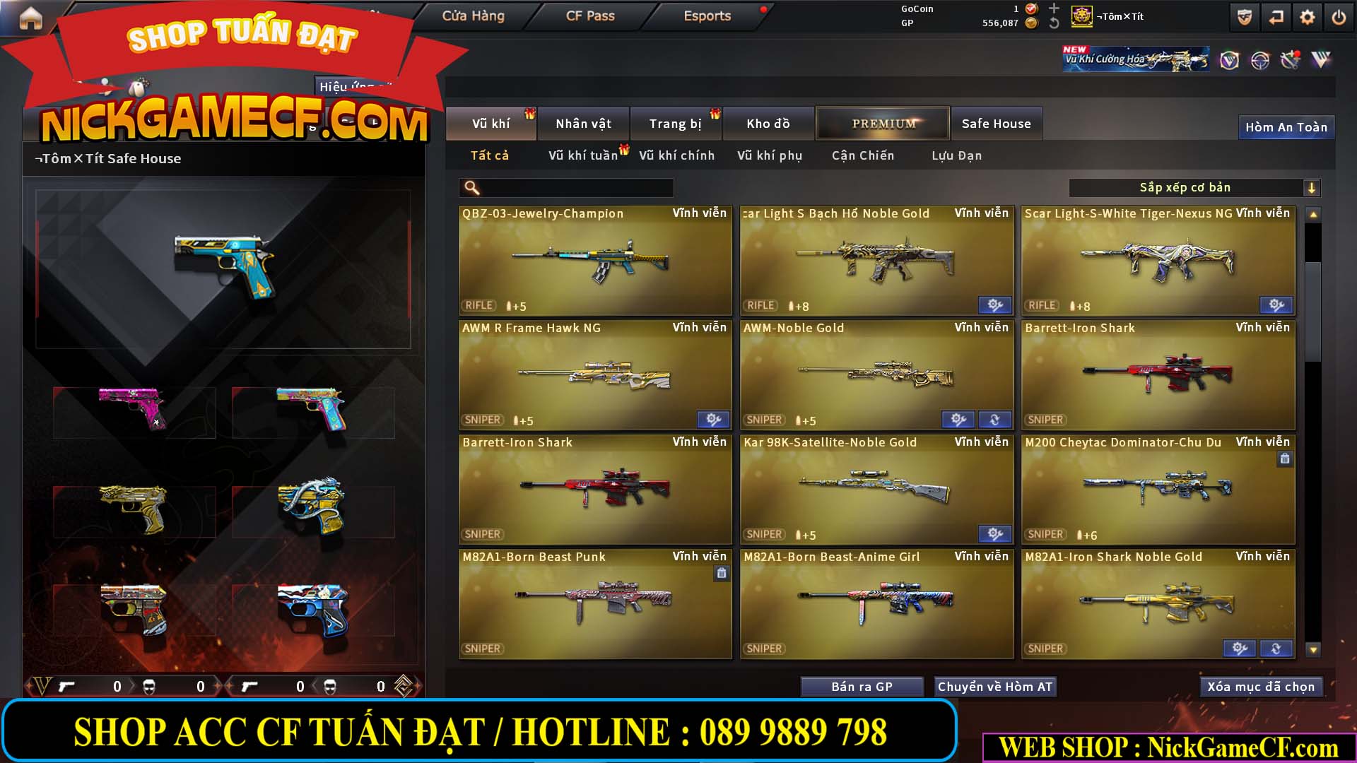 MÃ CF15246 - GIÁ : 5850K - FULL ZOM - 26 VIP - VIP6