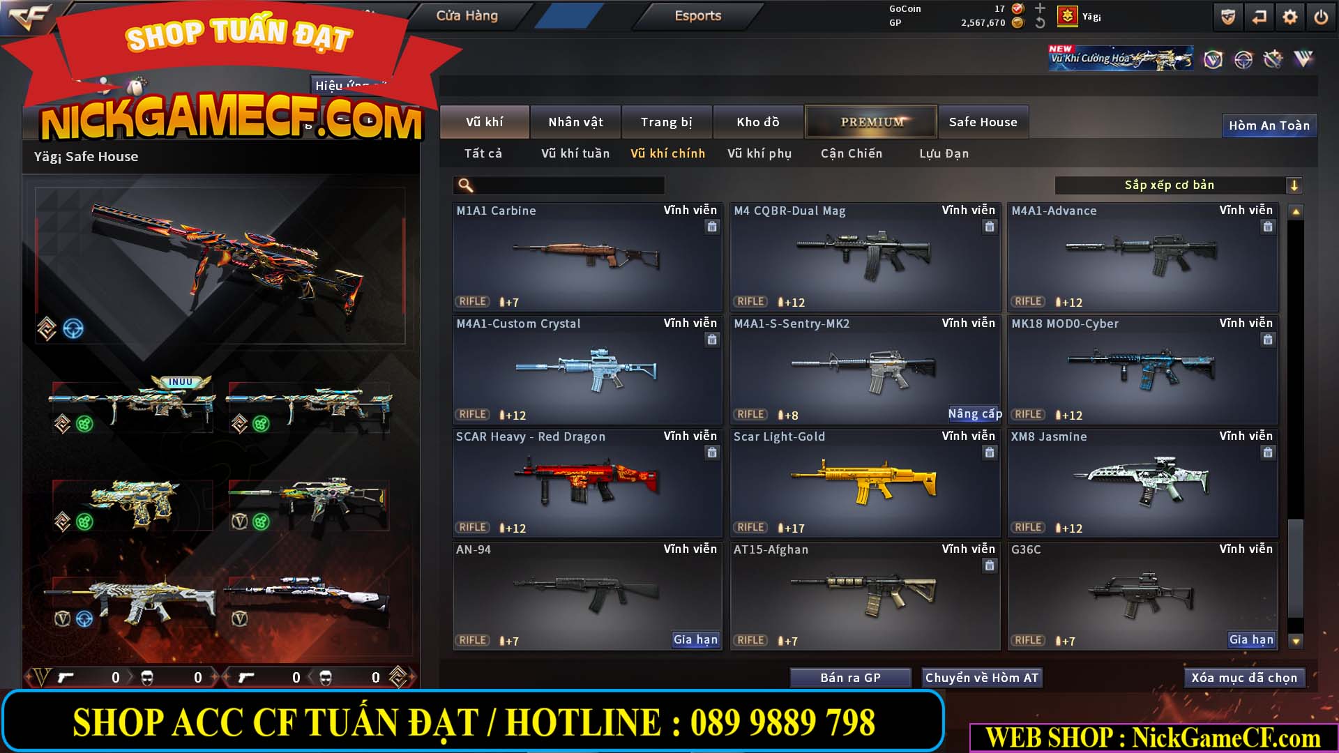 MÃ CF15251 - GIÁ : 6M5 - CHIẾN C4 SIÊU XỊN XÒ - VIP7