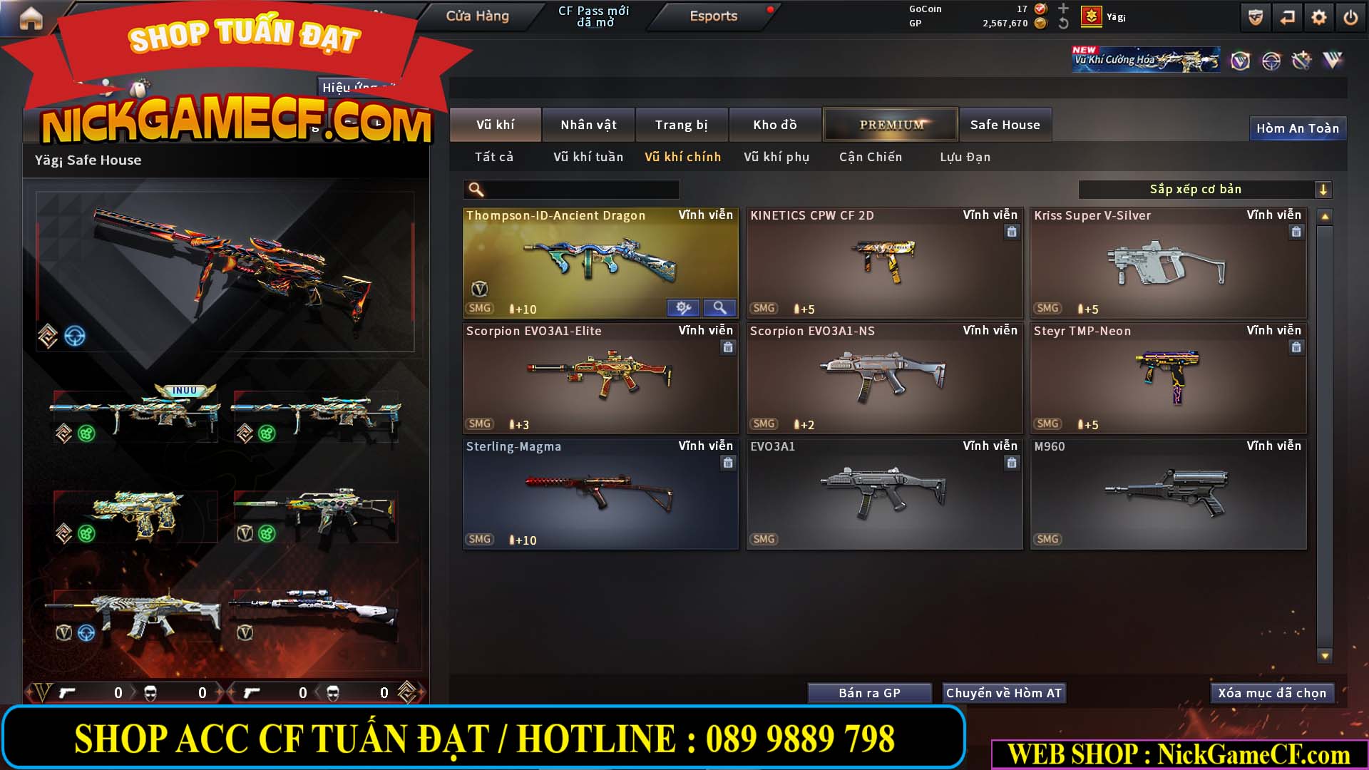 MÃ CF15251 - GIÁ : 6M5 - CHIẾN C4 SIÊU XỊN XÒ - VIP7