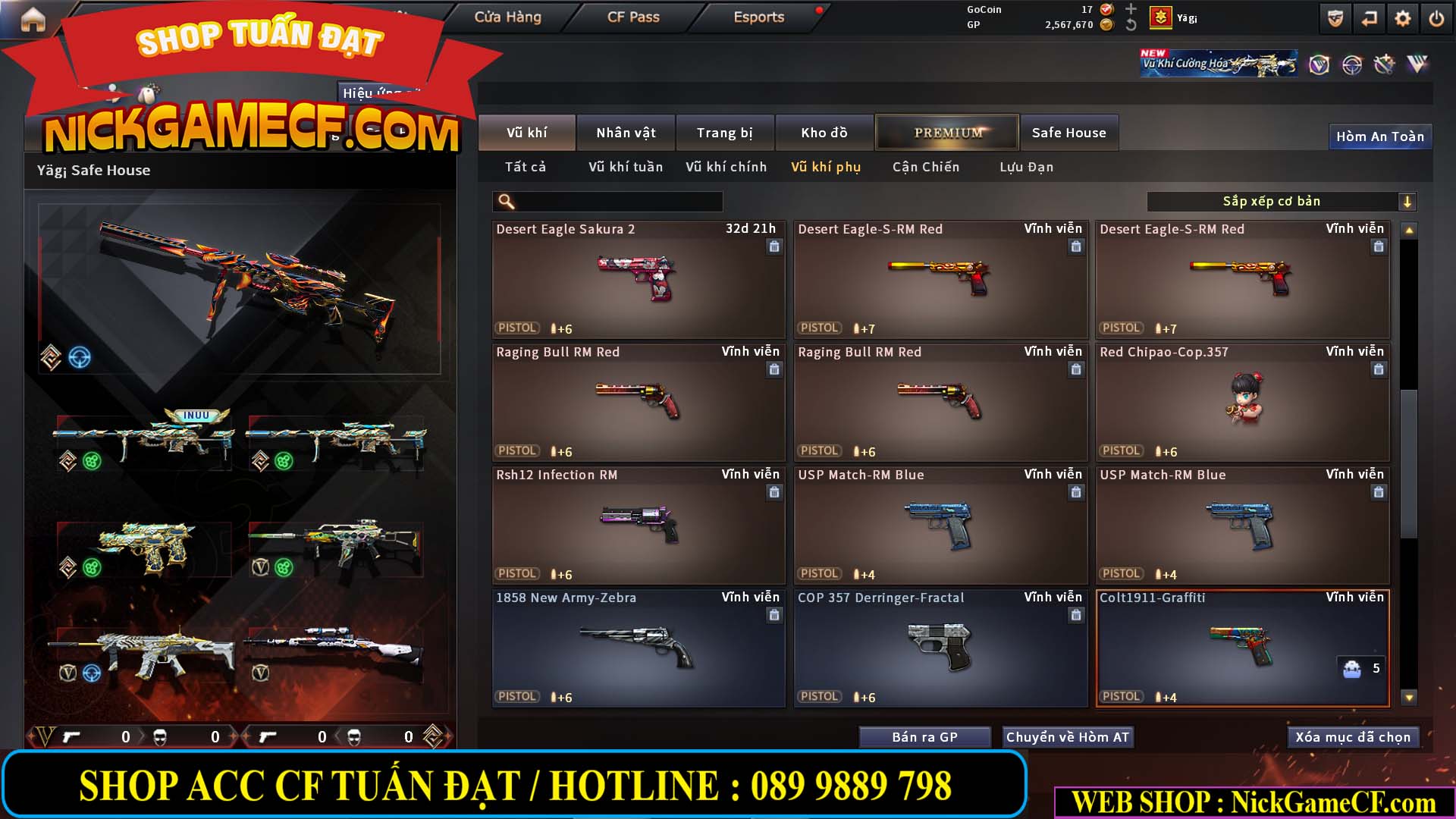 MÃ CF15251 - GIÁ : 6M5 - CHIẾN C4 SIÊU XỊN XÒ - VIP7