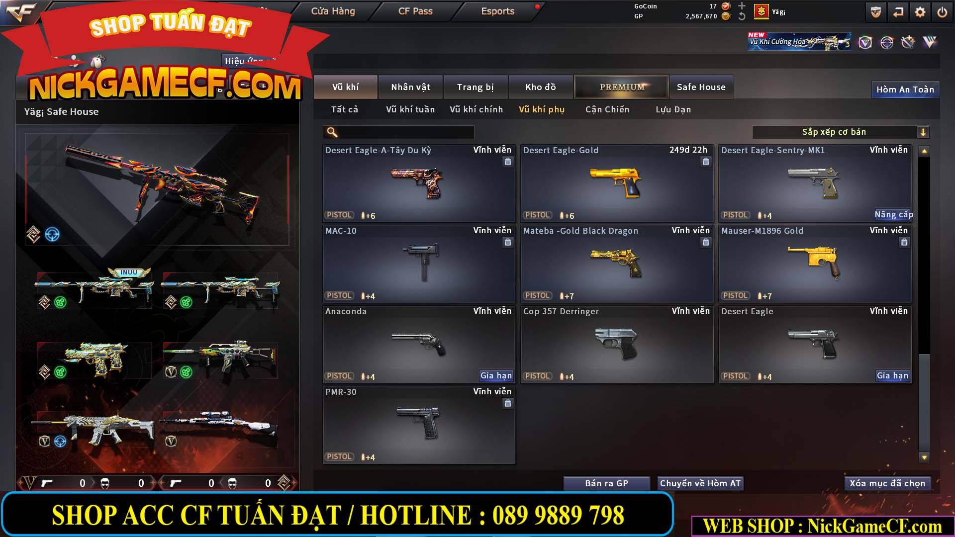 MÃ CF15251 - GIÁ : 6M5 - CHIẾN C4 SIÊU XỊN XÒ - VIP7