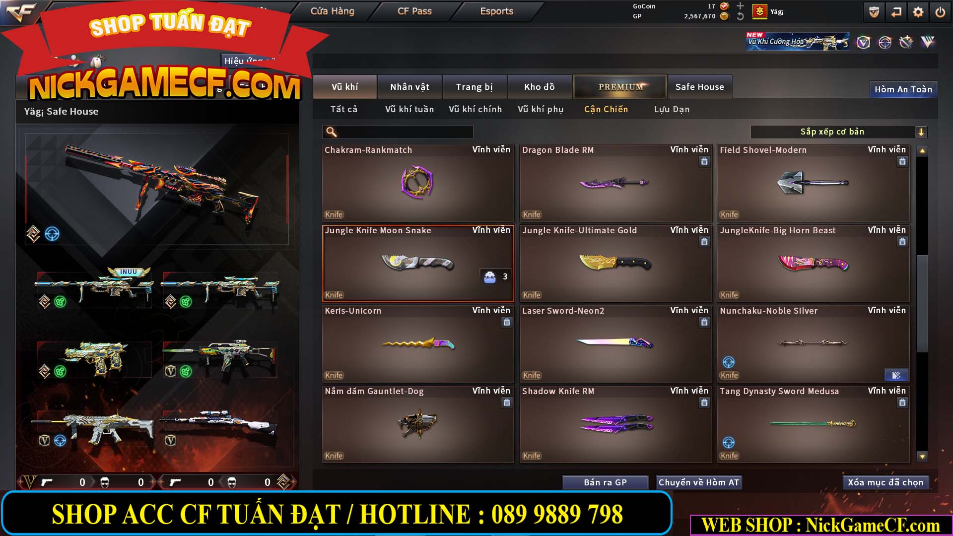 MÃ CF15251 - GIÁ : 6M5 - CHIẾN C4 SIÊU XỊN XÒ - VIP7