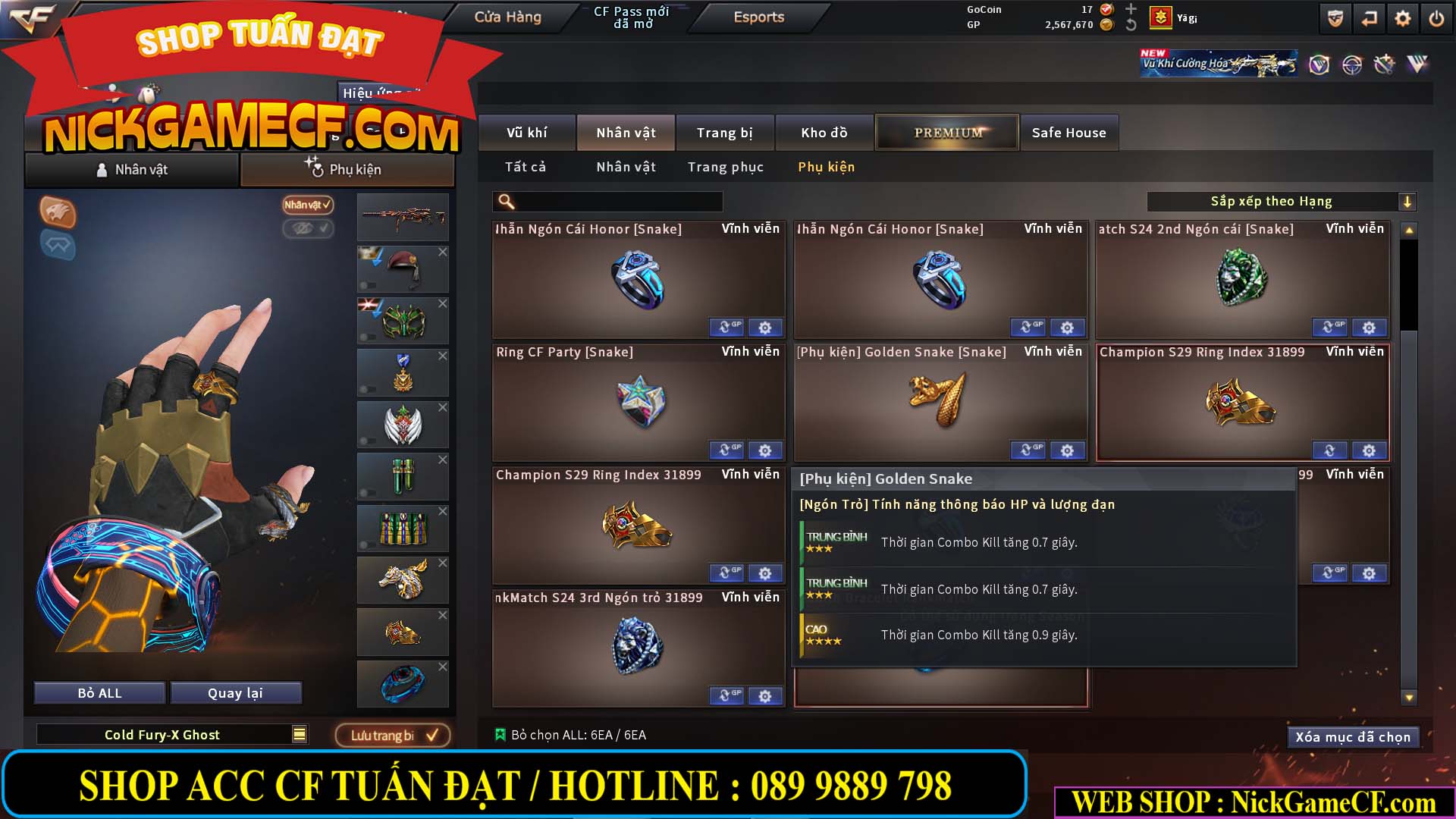 MÃ CF15251 - GIÁ : 6M5 - CHIẾN C4 SIÊU XỊN XÒ - VIP7