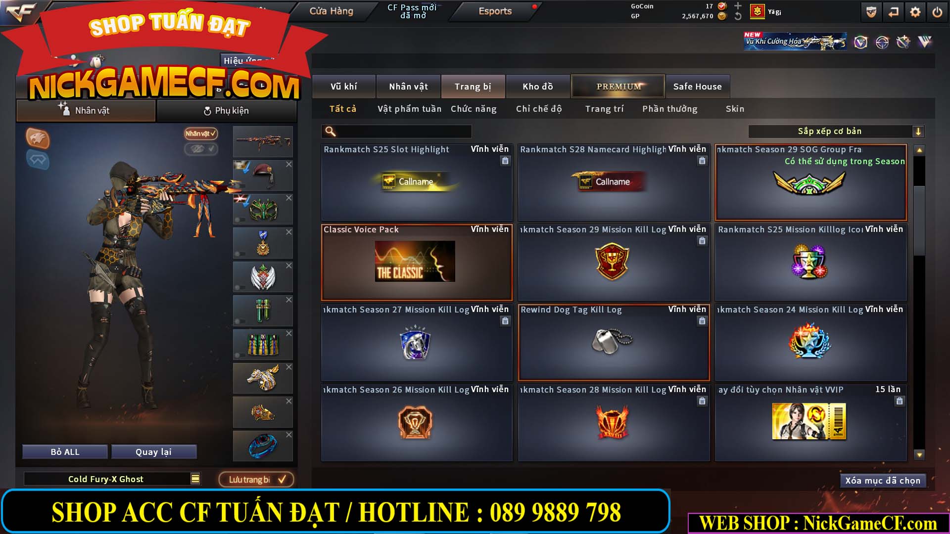 MÃ CF15251 - GIÁ : 6M5 - CHIẾN C4 SIÊU XỊN XÒ - VIP7