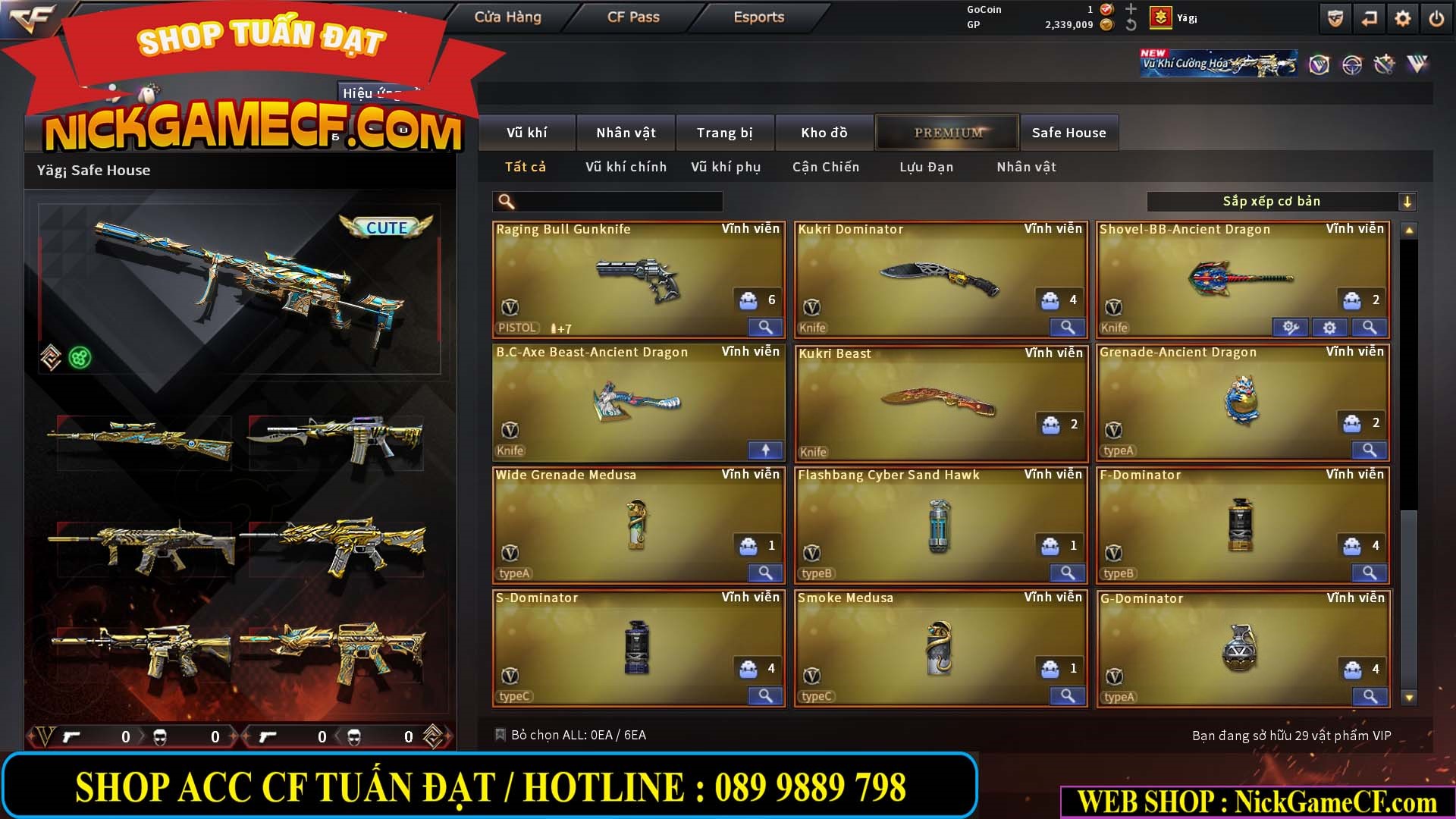 MÃ CF15251 - GIÁ : 6M5 - CHIẾN C4 SIÊU XỊN XÒ - VIP7