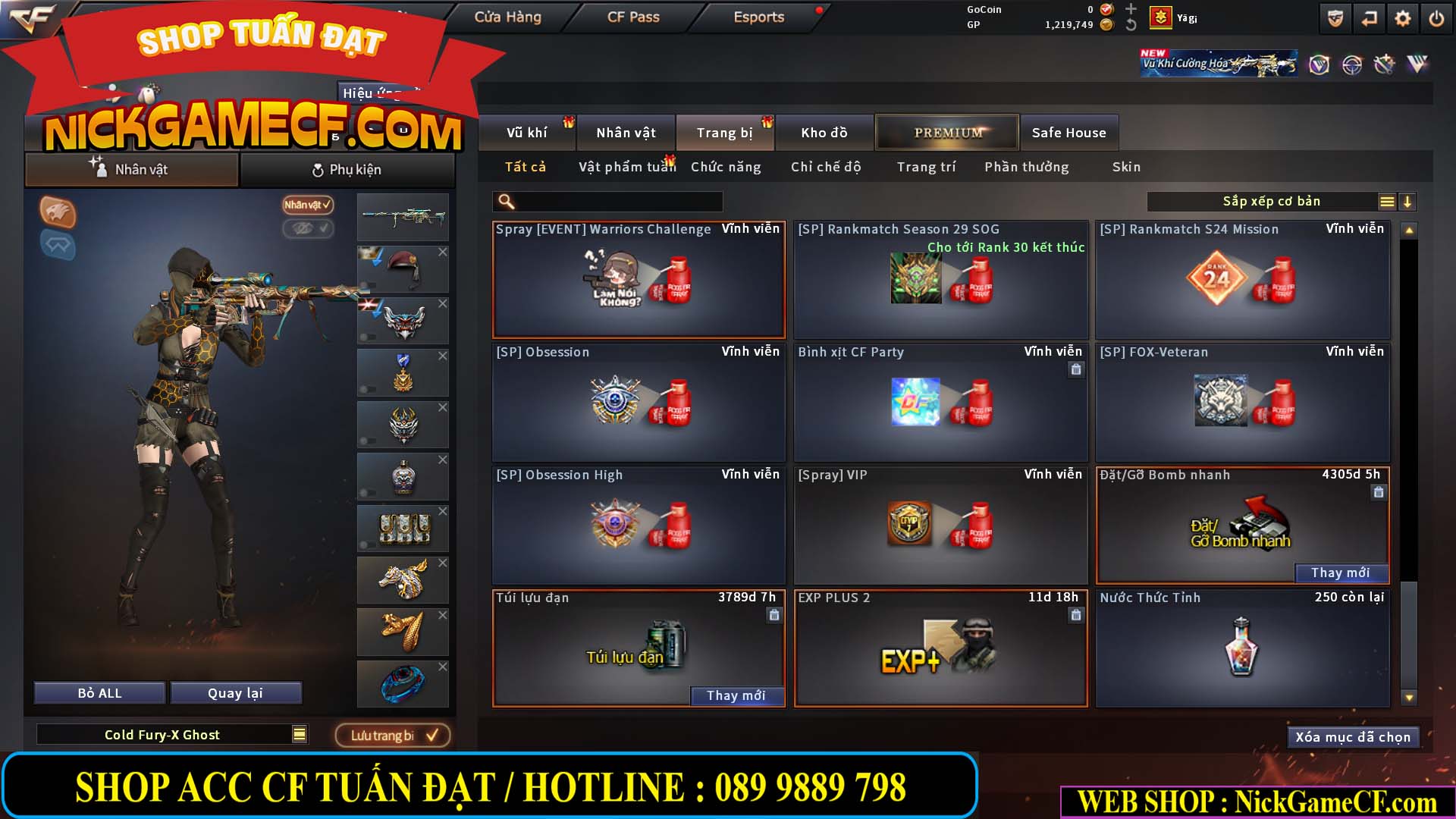 MÃ CF15251 - GIÁ : 6M5 - CHIẾN C4 SIÊU XỊN XÒ - VIP7