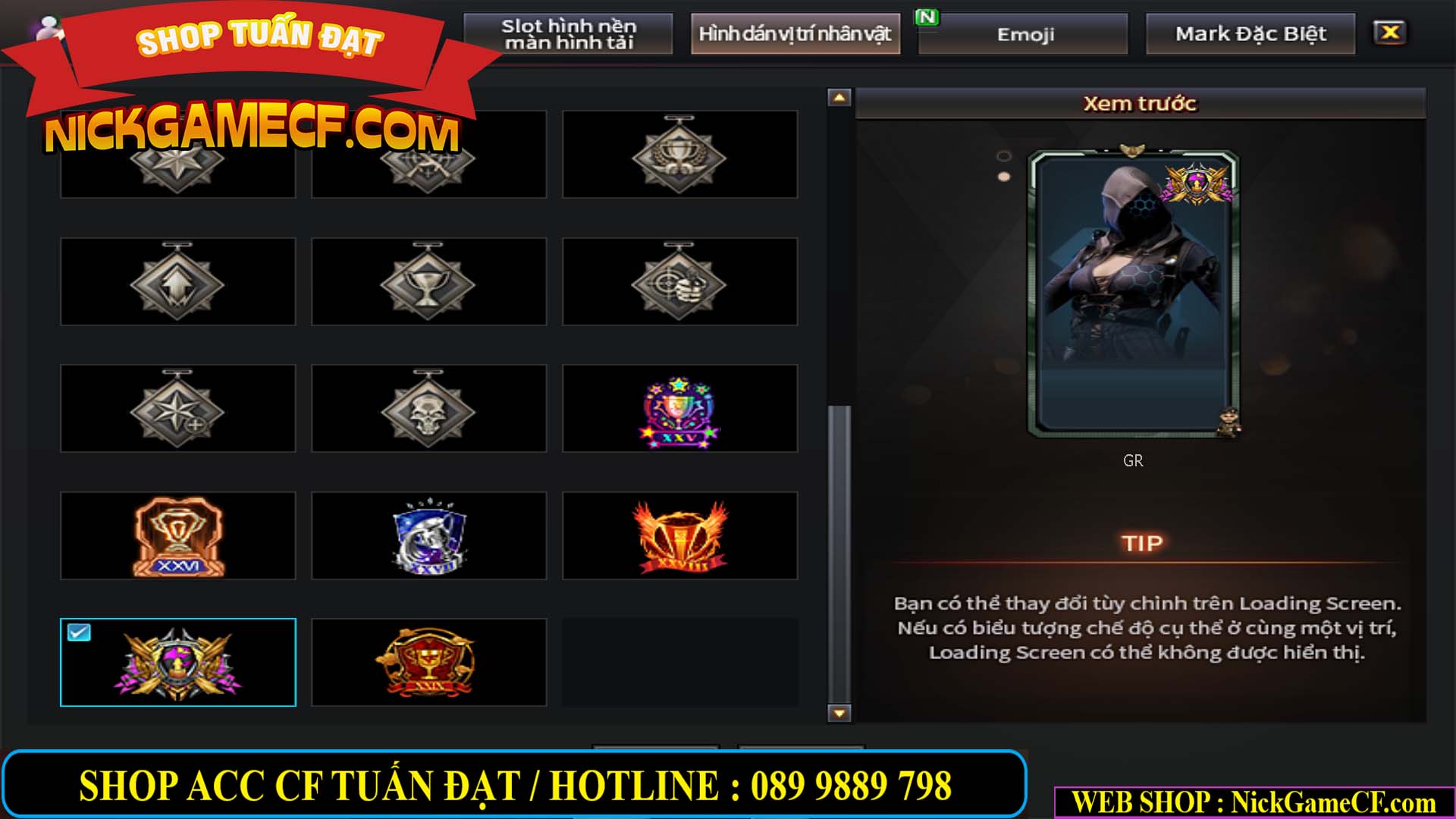 MÃ CF15251 - GIÁ : 6M5 - CHIẾN C4 SIÊU XỊN XÒ - VIP7