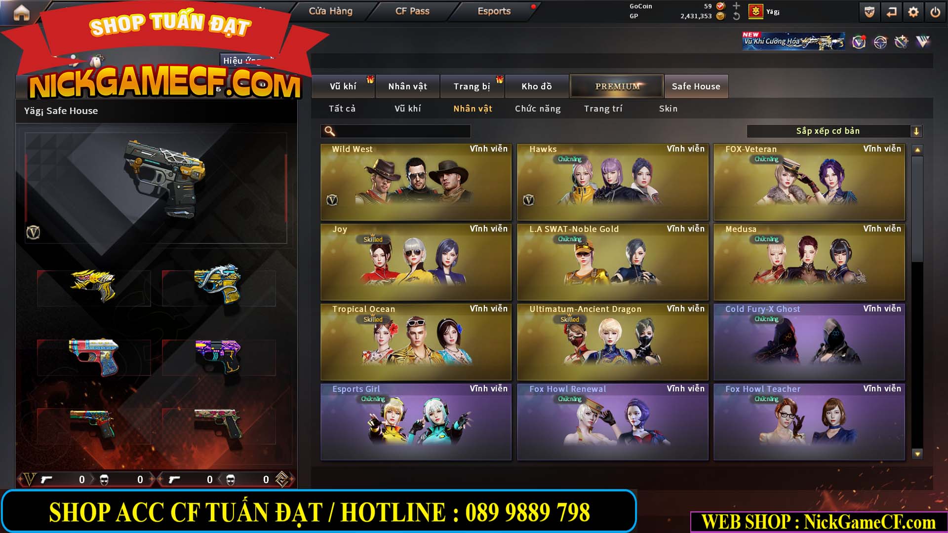 MÃ CF15251 - GIÁ : 6M5 - CHIẾN C4 SIÊU XỊN XÒ - VIP7