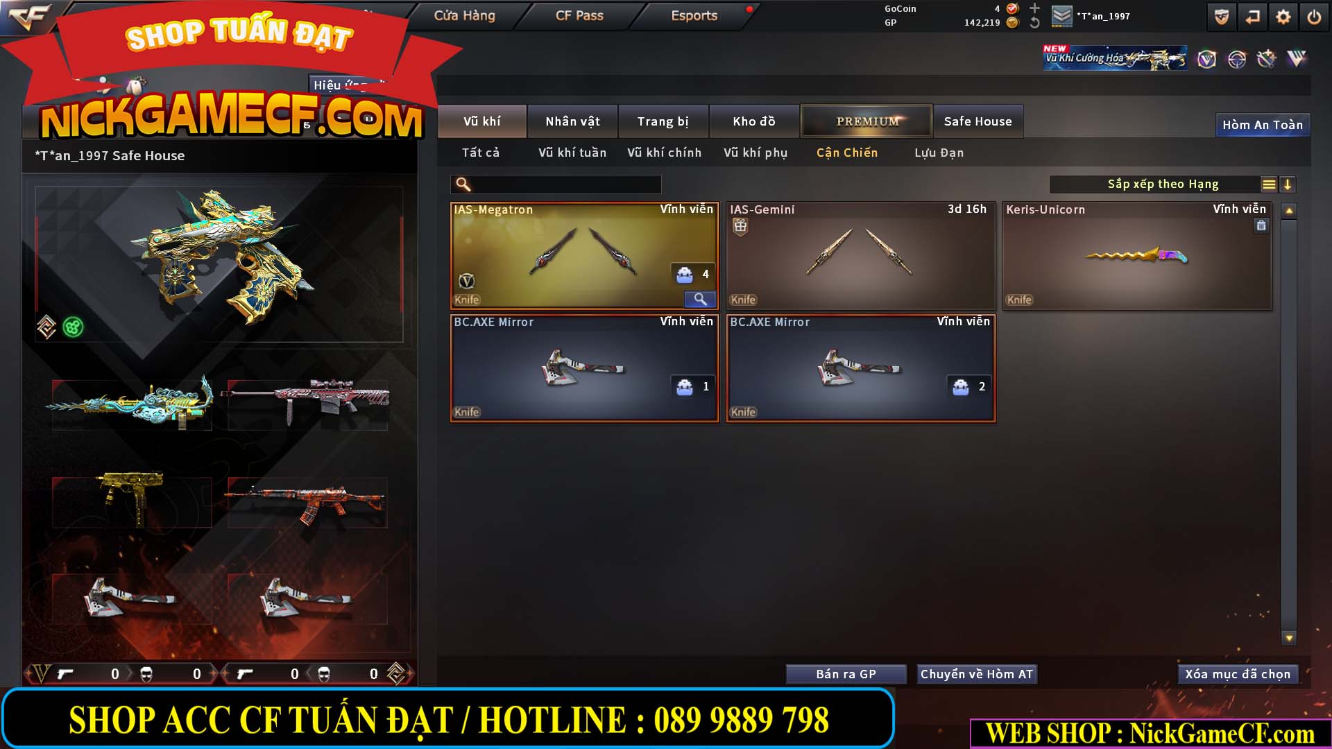 MÃ CF15263 - GIÁ : 1099K - CHIẾN ZOM XINH - CHƠI SEVER TÂN BINH