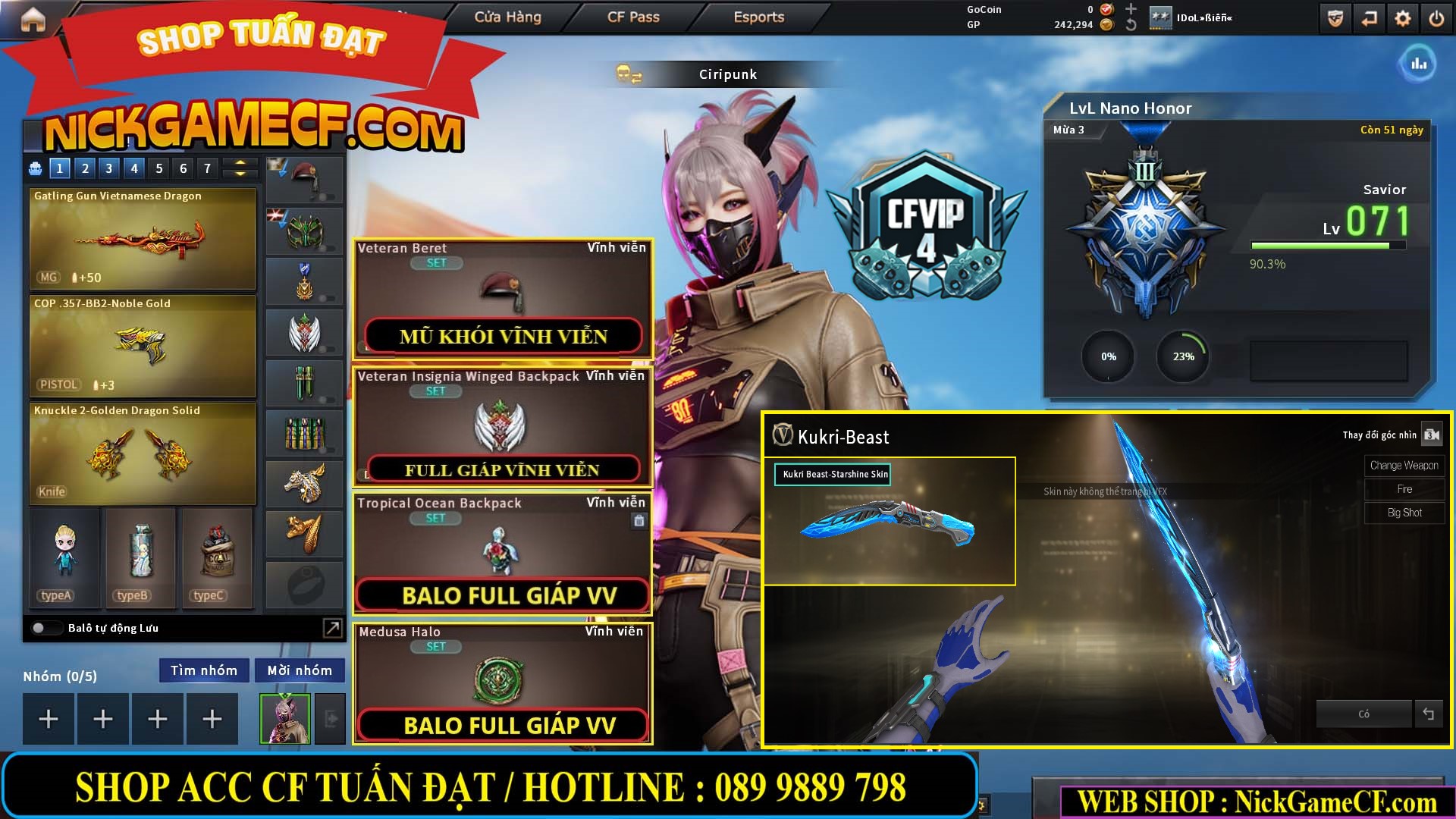 MÃ CF15265 - GIÁ : 1750K - SIÊU NHỎ XINH - VIP4