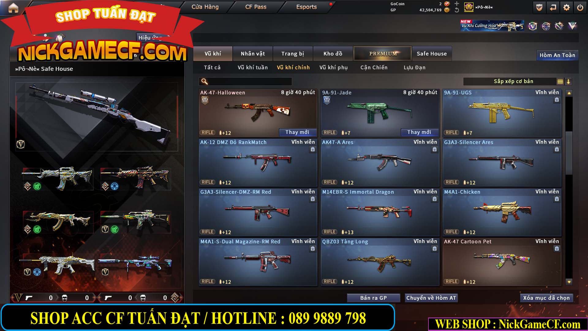 MÃ CF15270 - GIÁ : 7M5 - CHIẾN C4 XỊN - 55 VIP - GẦN VIP7