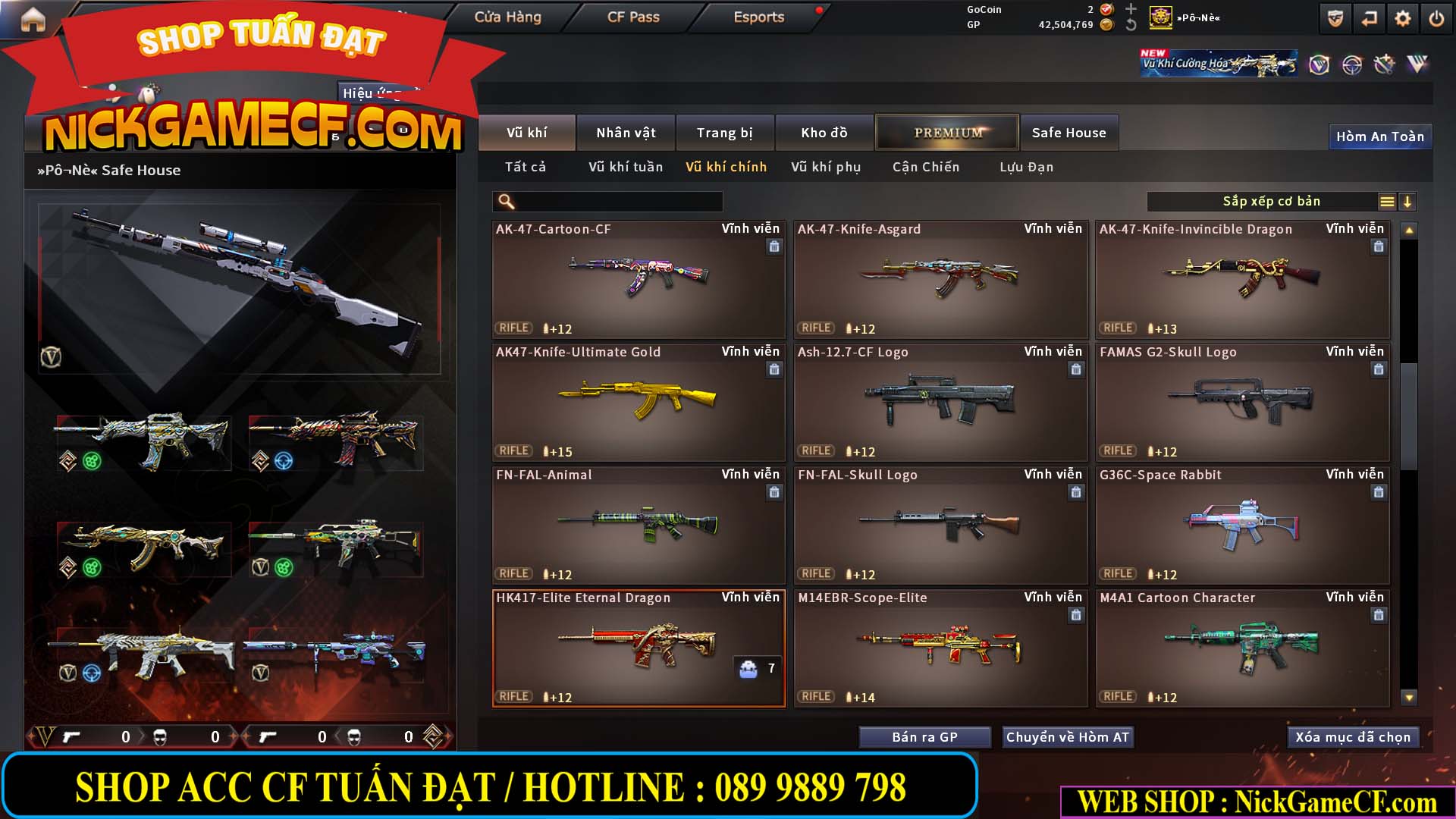 MÃ CF15270 - GIÁ : 7M5 - CHIẾN C4 XỊN - 55 VIP - GẦN VIP7