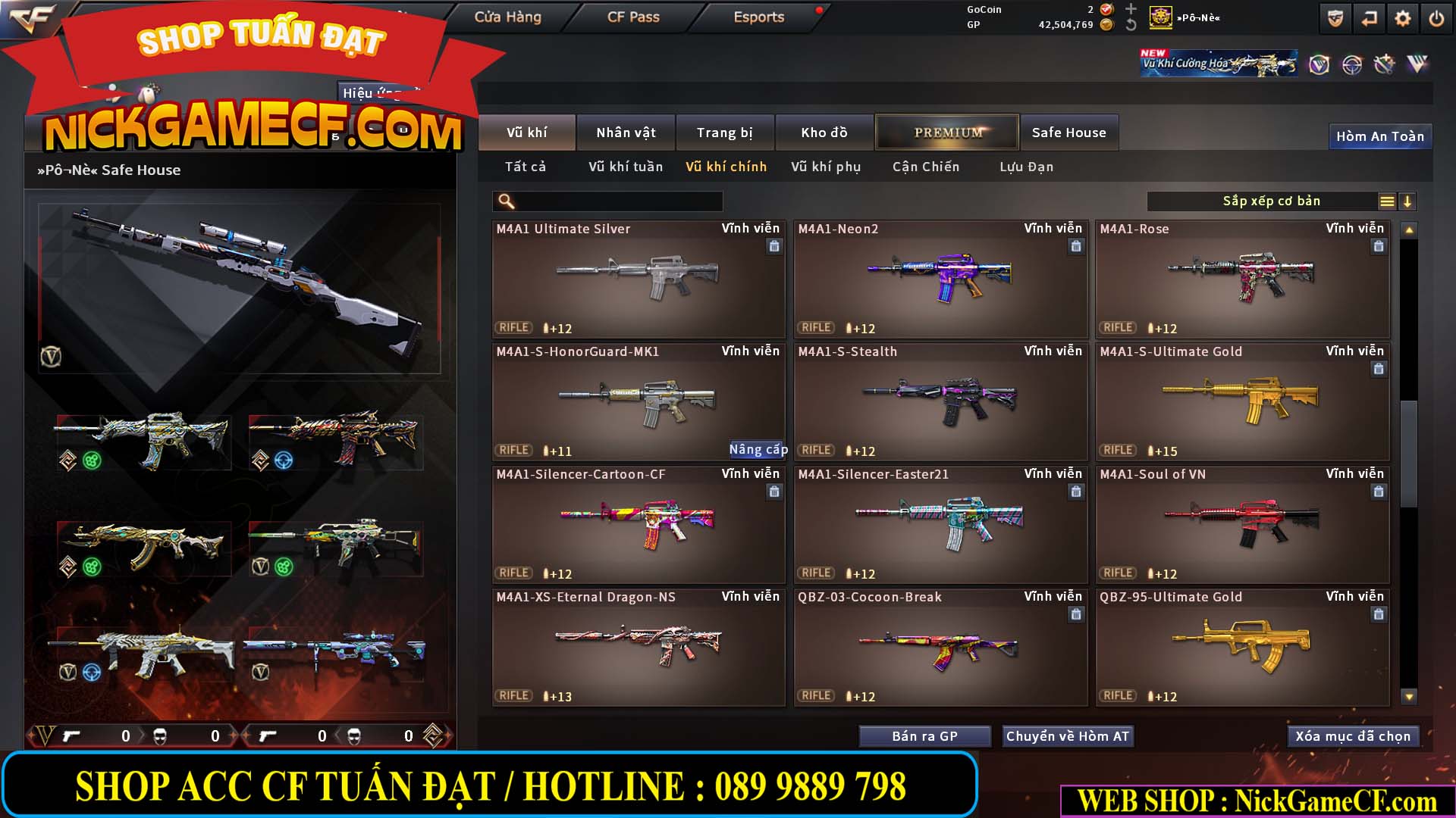 MÃ CF15270 - GIÁ : 7M5 - CHIẾN C4 XỊN - 55 VIP - GẦN VIP7