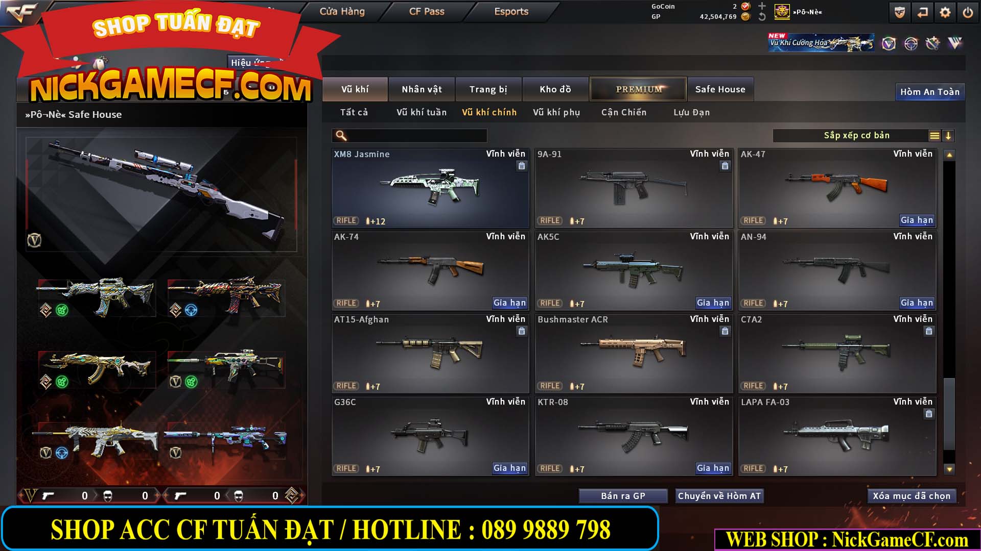 MÃ CF15270 - GIÁ : 7M5 - CHIẾN C4 XỊN - 55 VIP - GẦN VIP7