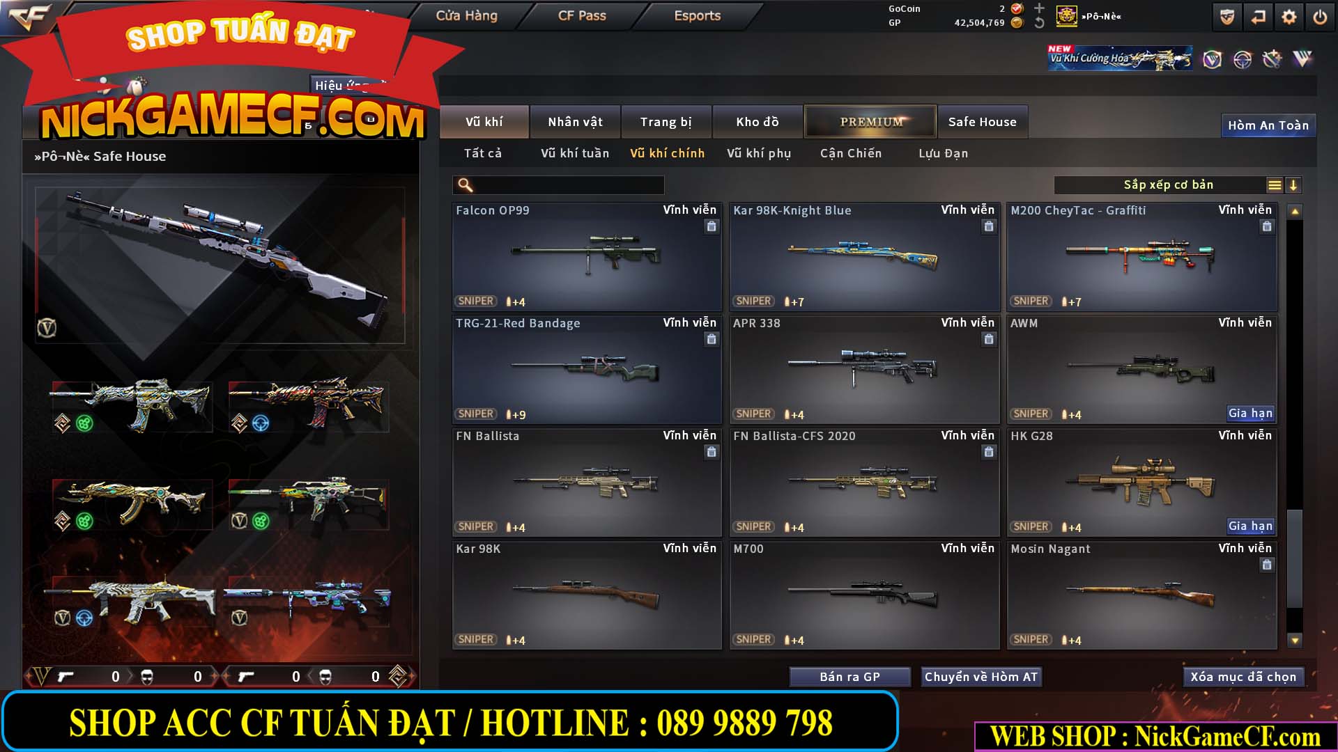 MÃ CF15270 - GIÁ : 7M5 - CHIẾN C4 XỊN - 55 VIP - GẦN VIP7