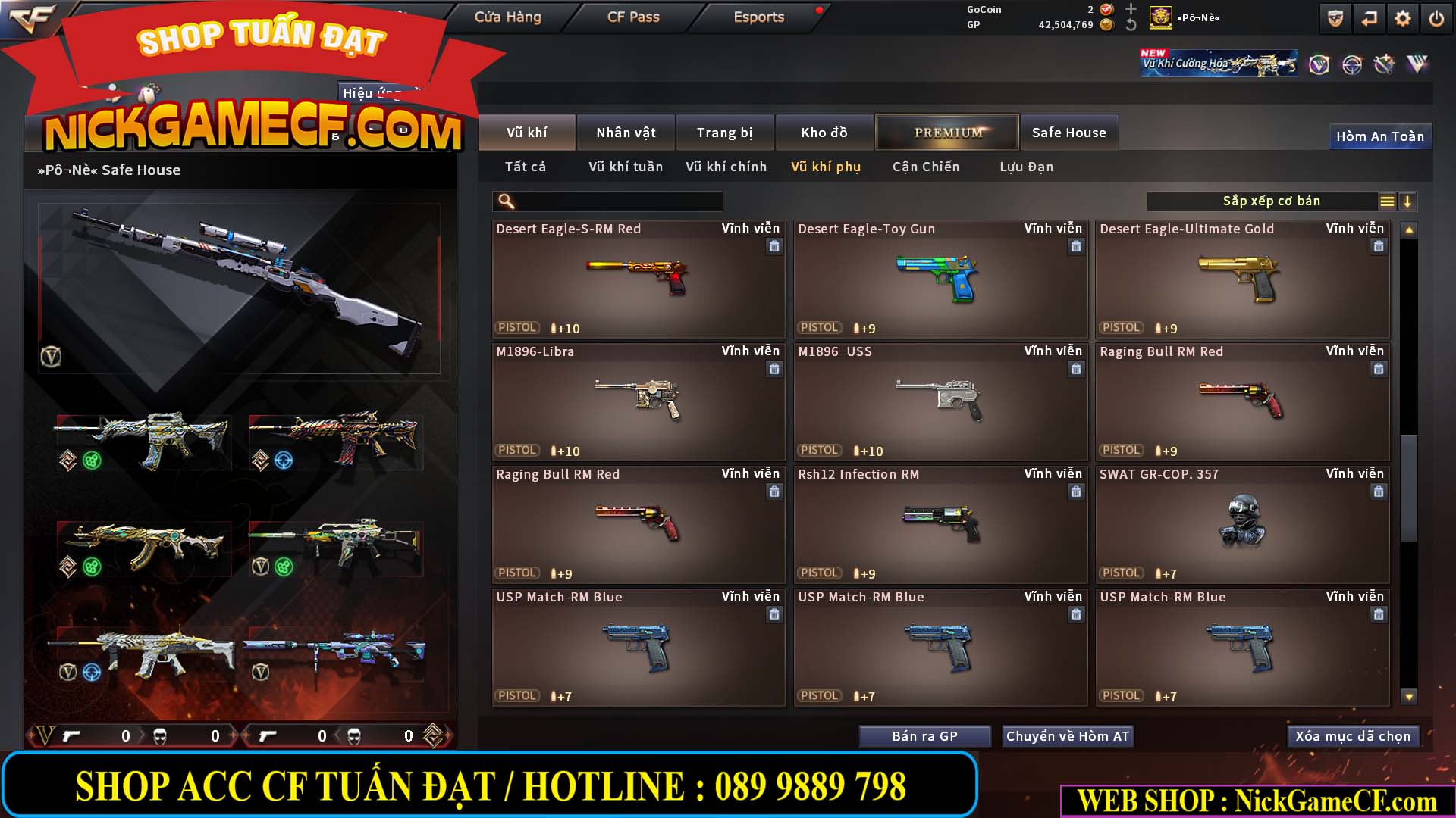 MÃ CF15270 - GIÁ : 7M5 - CHIẾN C4 XỊN - 55 VIP - GẦN VIP7