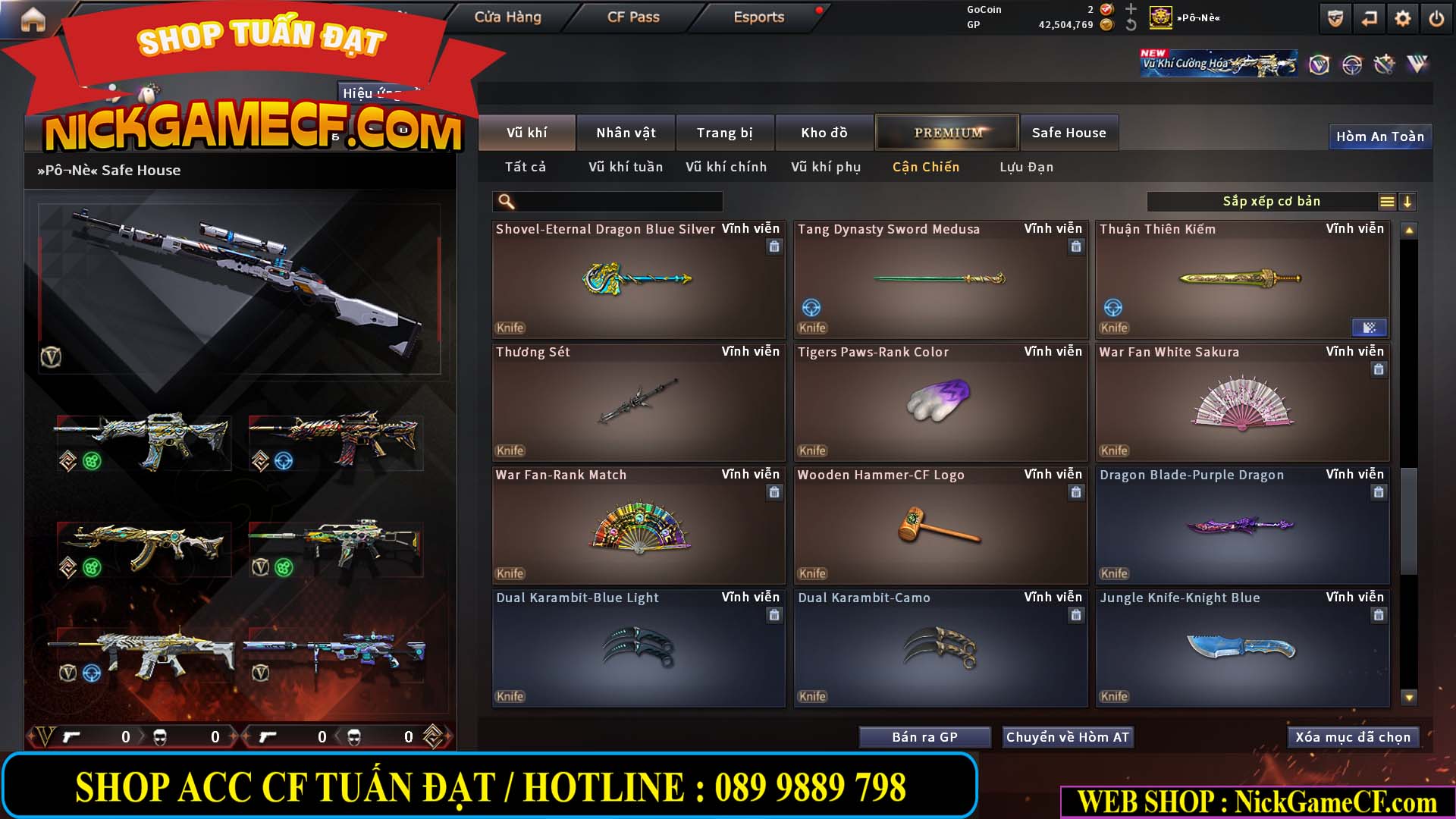 MÃ CF15270 - GIÁ : 7M5 - CHIẾN C4 XỊN - 55 VIP - GẦN VIP7