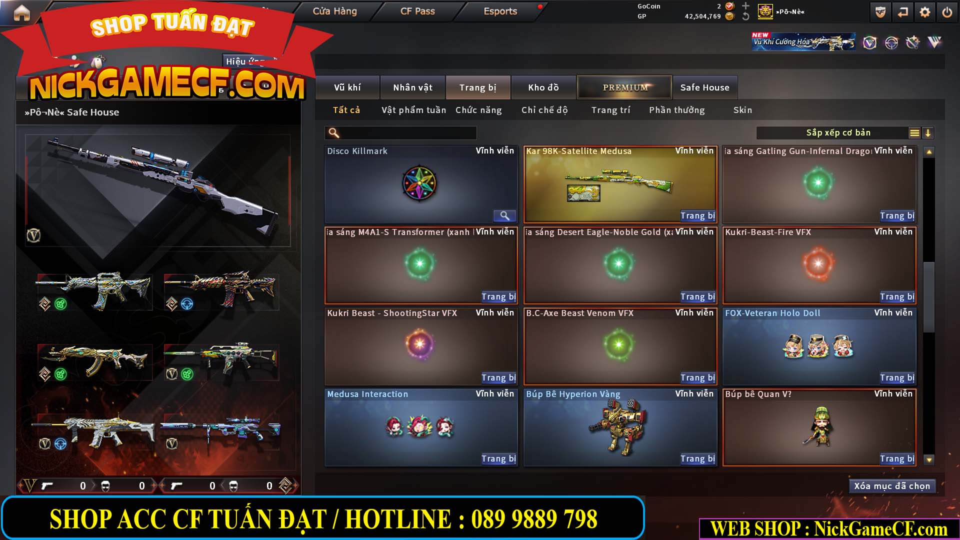 MÃ CF15270 - GIÁ : 7M5 - CHIẾN C4 XỊN - 55 VIP - GẦN VIP7