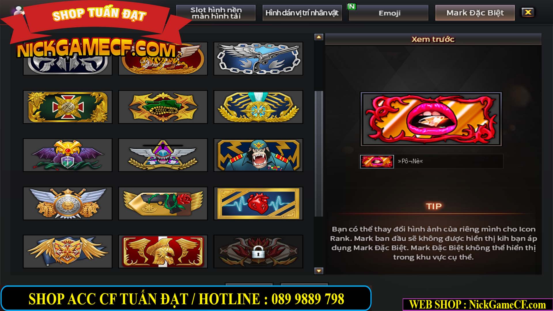 MÃ CF15270 - GIÁ : 7M5 - CHIẾN C4 XỊN - 55 VIP - GẦN VIP7