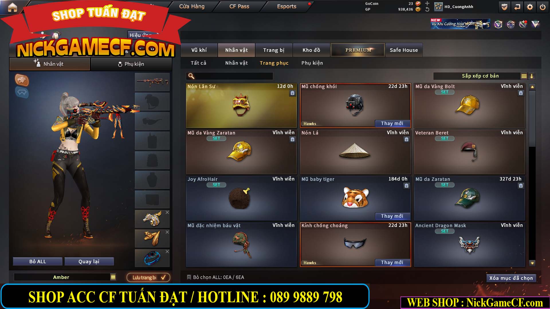 MÃ CF15276 - GIÁ : 2950K - CHIẾN C4 SIÊU XINH - 15 VIP - VIP5