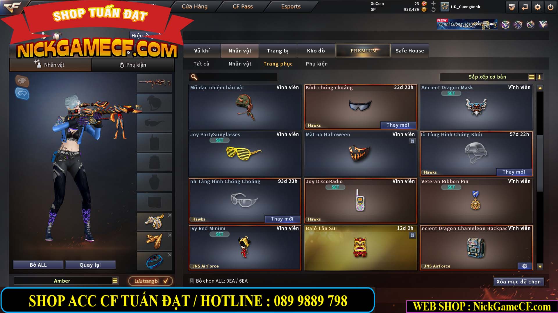 MÃ CF15276 - GIÁ : 2950K - CHIẾN C4 SIÊU XINH - 15 VIP - VIP5