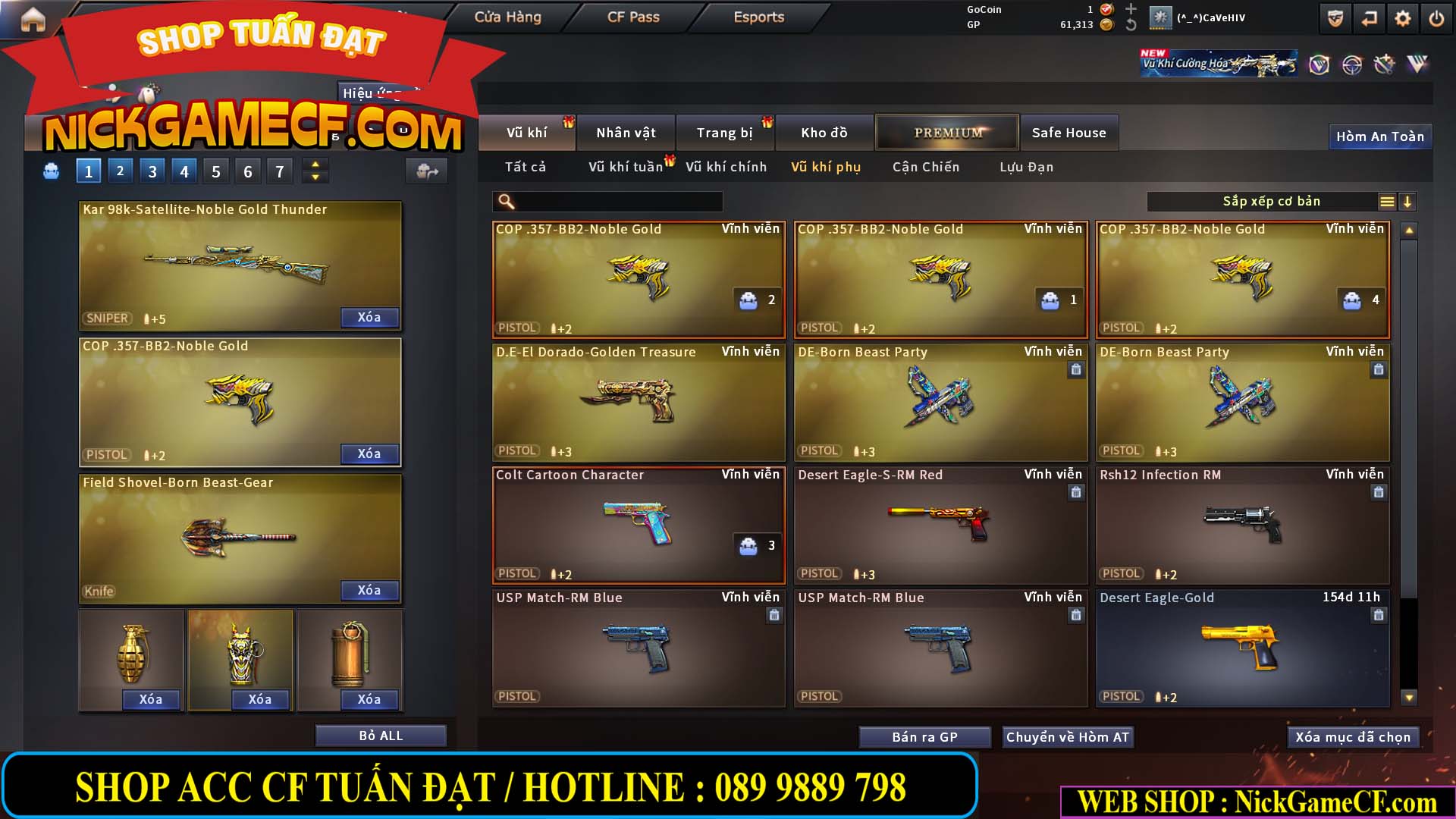 MÃ CF15278 - GIÁ : 950K - CHIẾN C4 SƯU TẦM NHỎ XINH