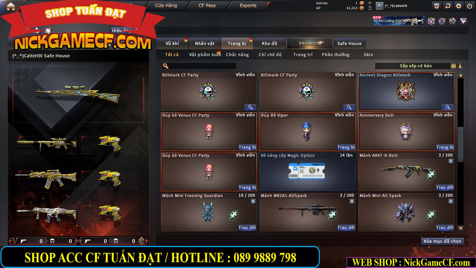 MÃ CF15278 - GIÁ : 950K - CHIẾN C4 SƯU TẦM NHỎ XINH