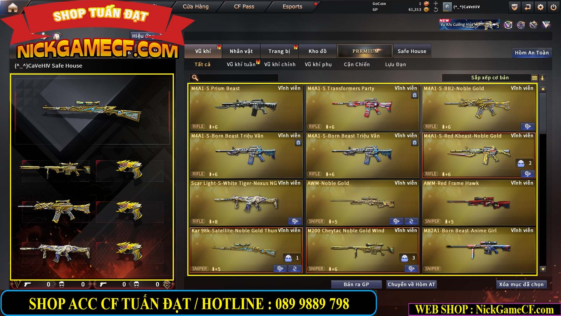 MÃ CF15278 - GIÁ : 950K - CHIẾN C4 SƯU TẦM NHỎ XINH