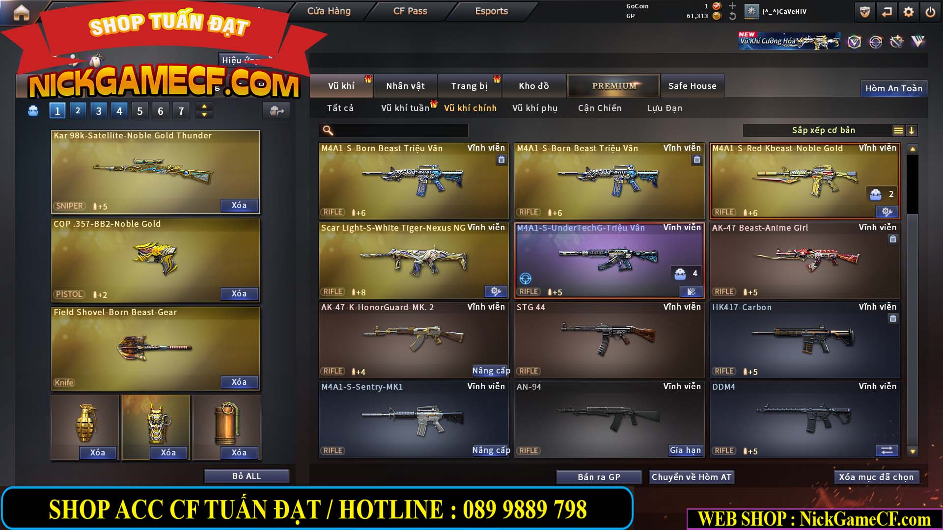 MÃ CF15278 - GIÁ : 950K - CHIẾN C4 SƯU TẦM NHỎ XINH