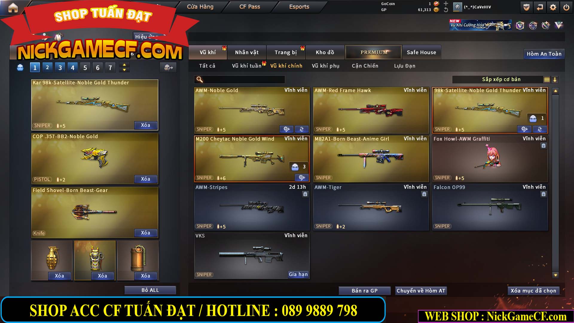 MÃ CF15278 - GIÁ : 950K - CHIẾN C4 SƯU TẦM NHỎ XINH