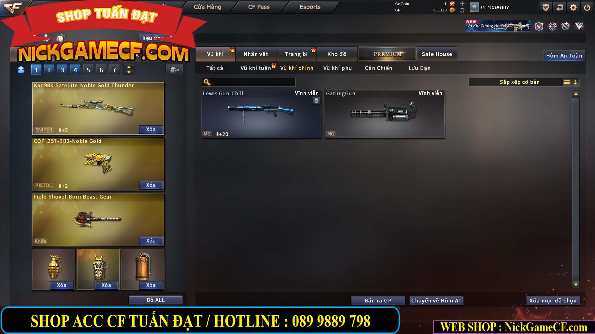 MÃ CF15278 - GIÁ : 950K - CHIẾN C4 SƯU TẦM NHỎ XINH