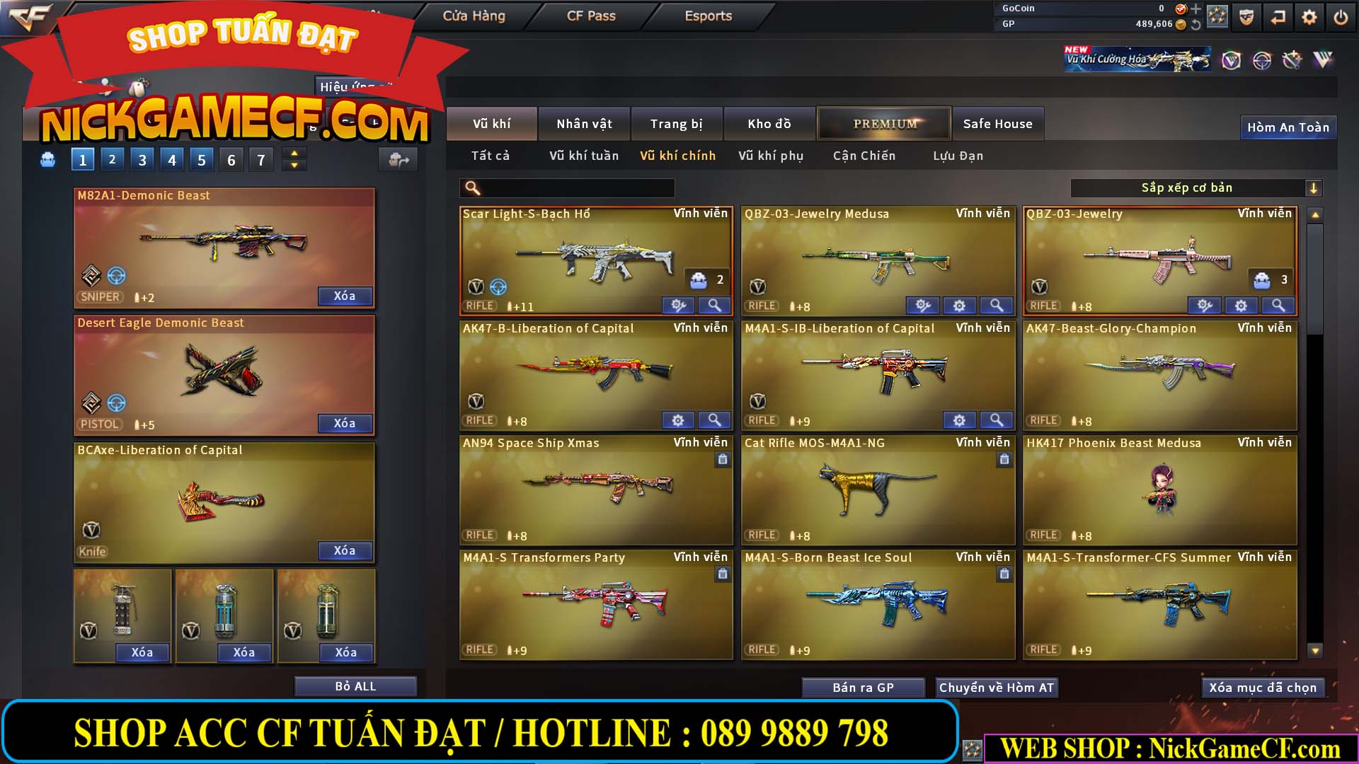 MÃ CF15282 - GIÁ : 2850K - CHIẾN C4 SIÊU XINH - 23 VIP - VIP5