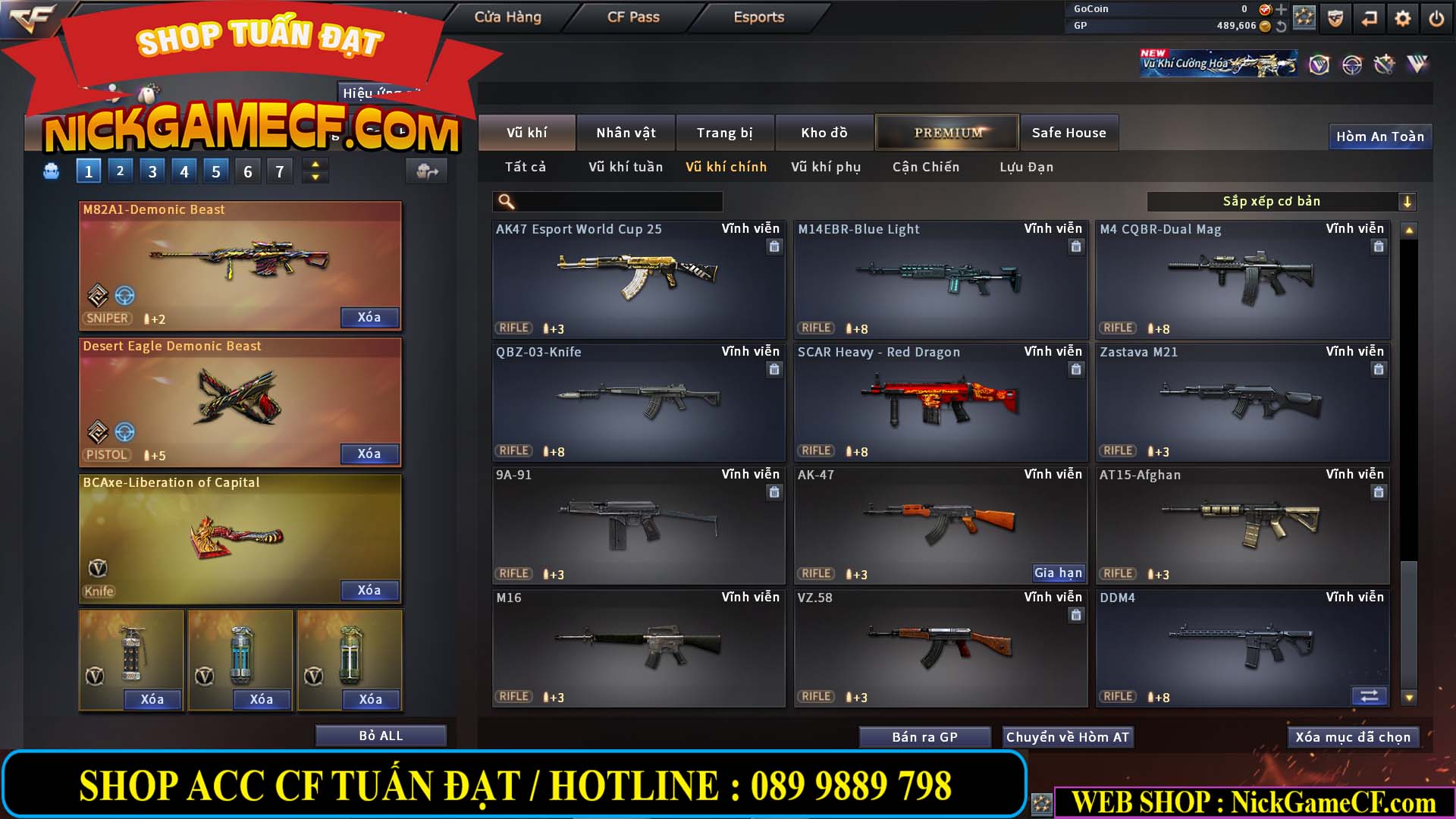 MÃ CF15282 - GIÁ : 2850K - CHIẾN C4 SIÊU XINH - 23 VIP - VIP5