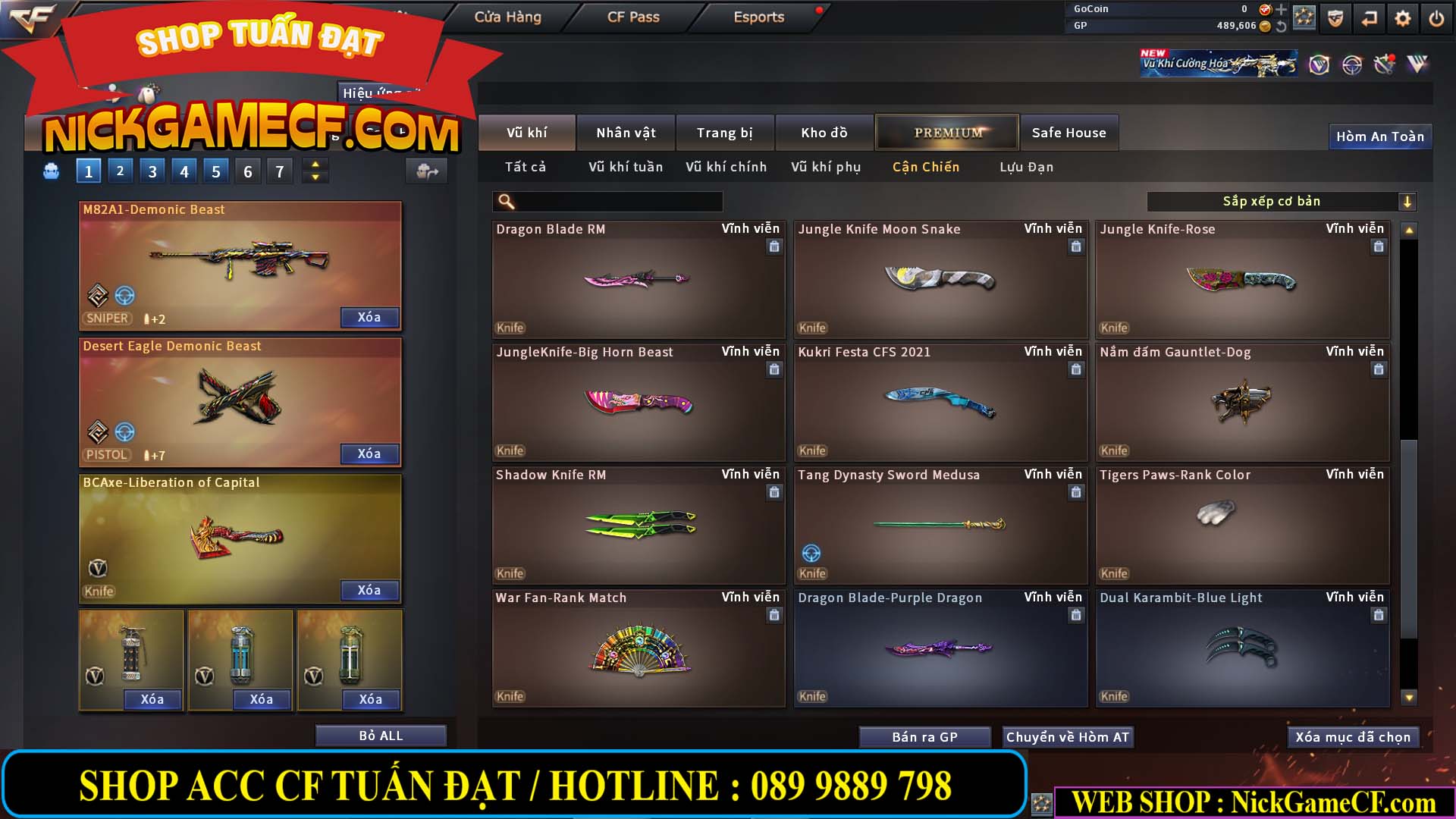 MÃ CF15282 - GIÁ : 2850K - CHIẾN C4 SIÊU XINH - 23 VIP - VIP5