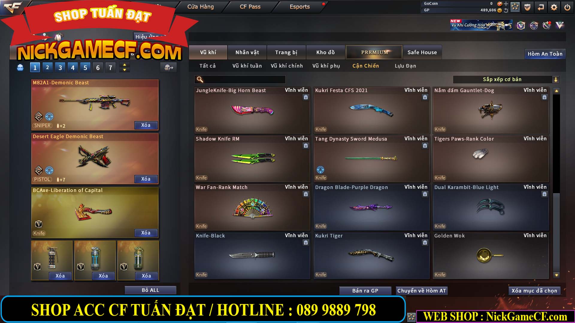 MÃ CF15282 - GIÁ : 2850K - CHIẾN C4 SIÊU XINH - 23 VIP - VIP5