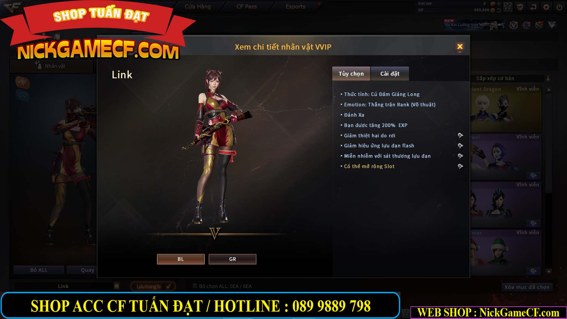 MÃ CF15282 - GIÁ : 2850K - CHIẾN C4 SIÊU XINH - 23 VIP - VIP5