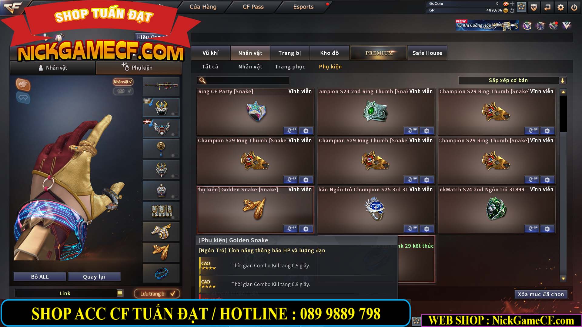 MÃ CF15282 - GIÁ : 2850K - CHIẾN C4 SIÊU XINH - 23 VIP - VIP5