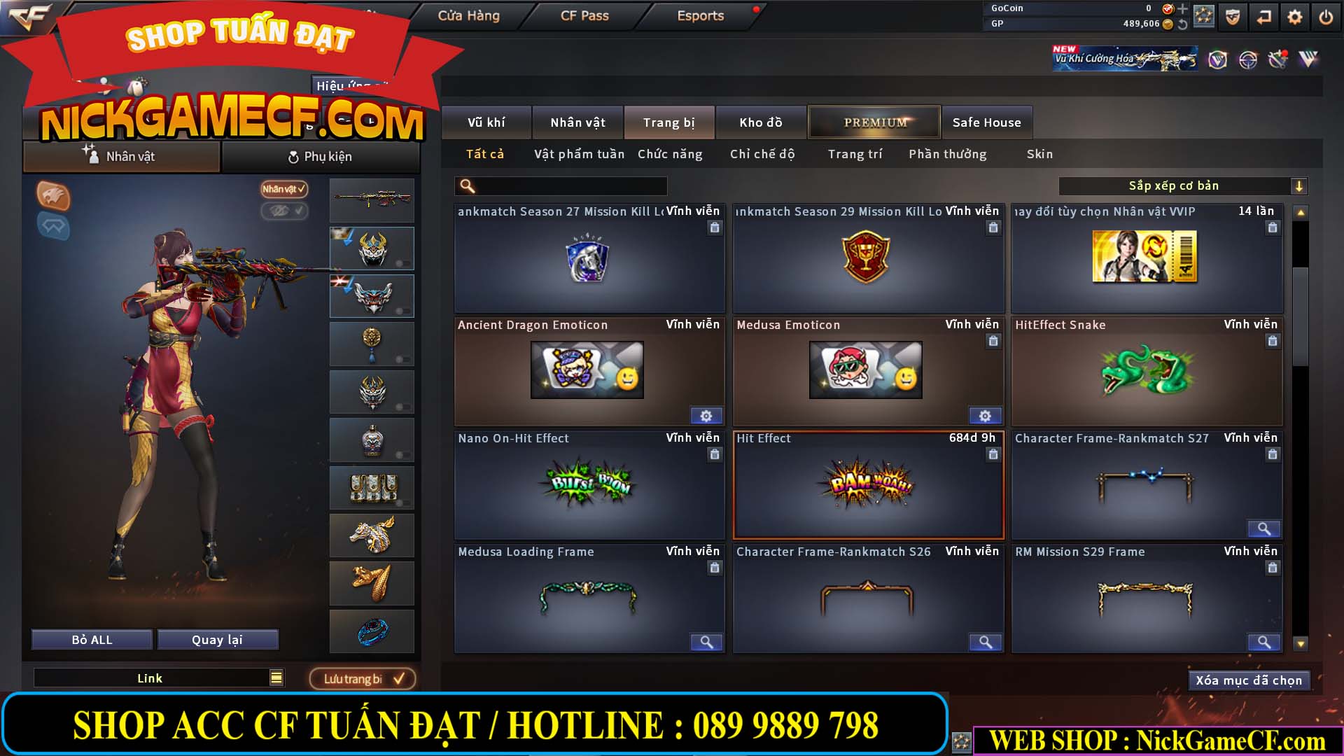 MÃ CF15282 - GIÁ : 2850K - CHIẾN C4 SIÊU XINH - 23 VIP - VIP5