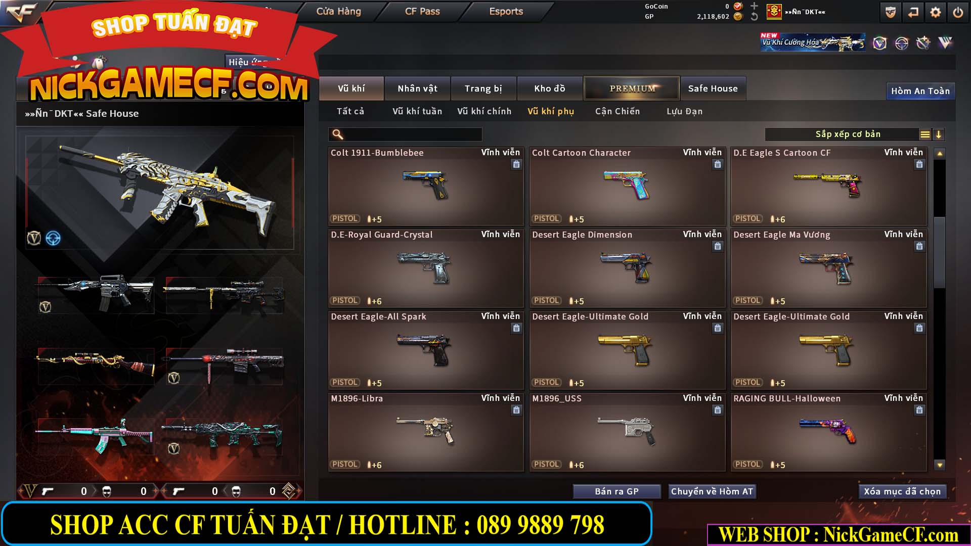 MÃ CF15283 - GIÁ : 1950K - CHIẾN C4 XINH - 12 VIP - VIP4