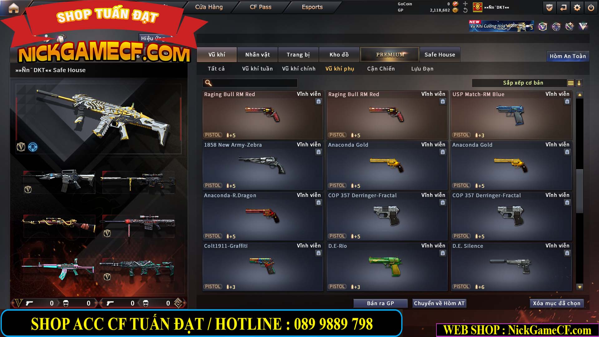 MÃ CF15283 - GIÁ : 1950K - CHIẾN C4 XINH - 12 VIP - VIP4