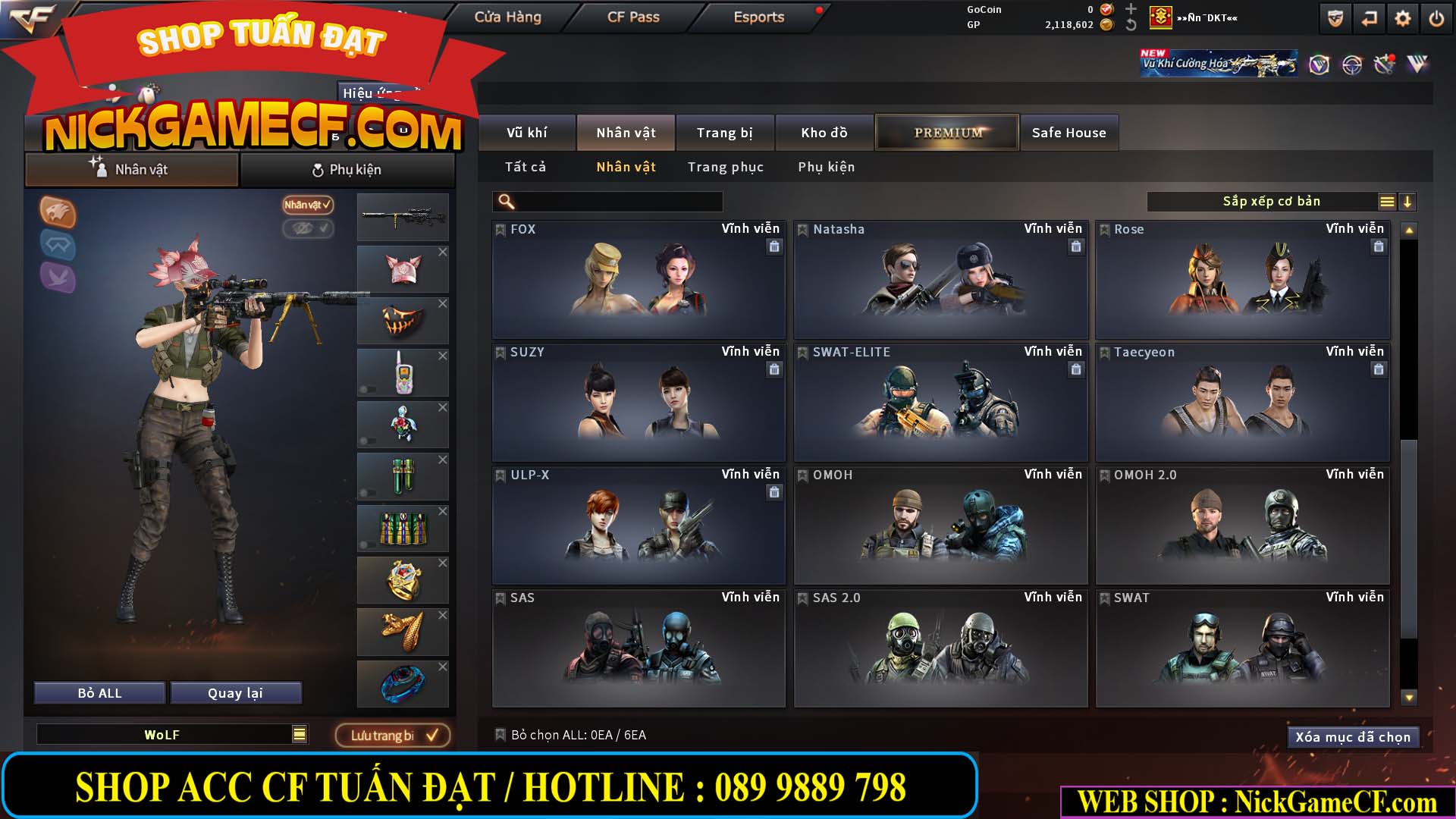 MÃ CF15283 - GIÁ : 1950K - CHIẾN C4 XINH - 12 VIP - VIP4