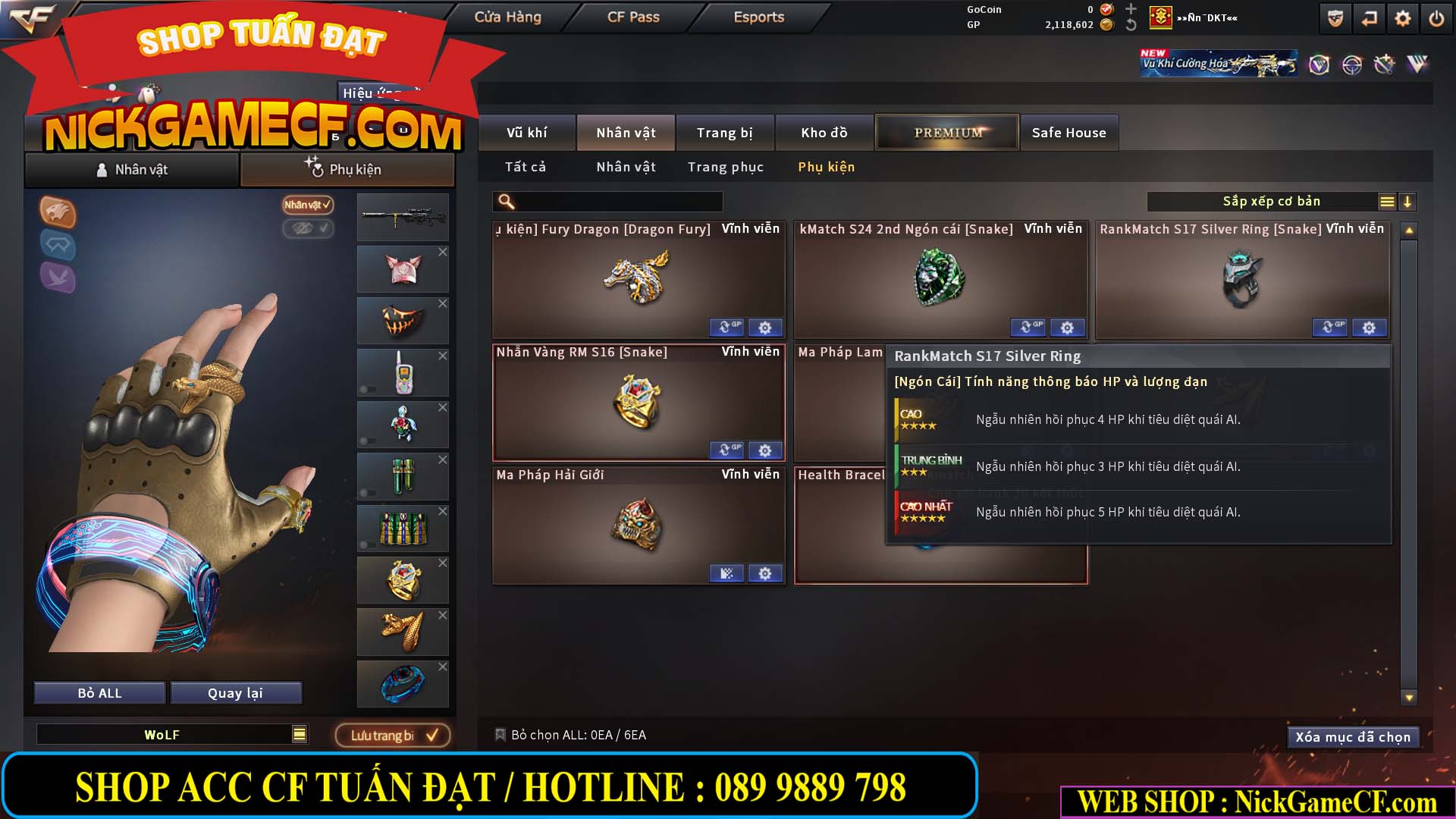 MÃ CF15283 - GIÁ : 1950K - CHIẾN C4 XINH - 12 VIP - VIP4